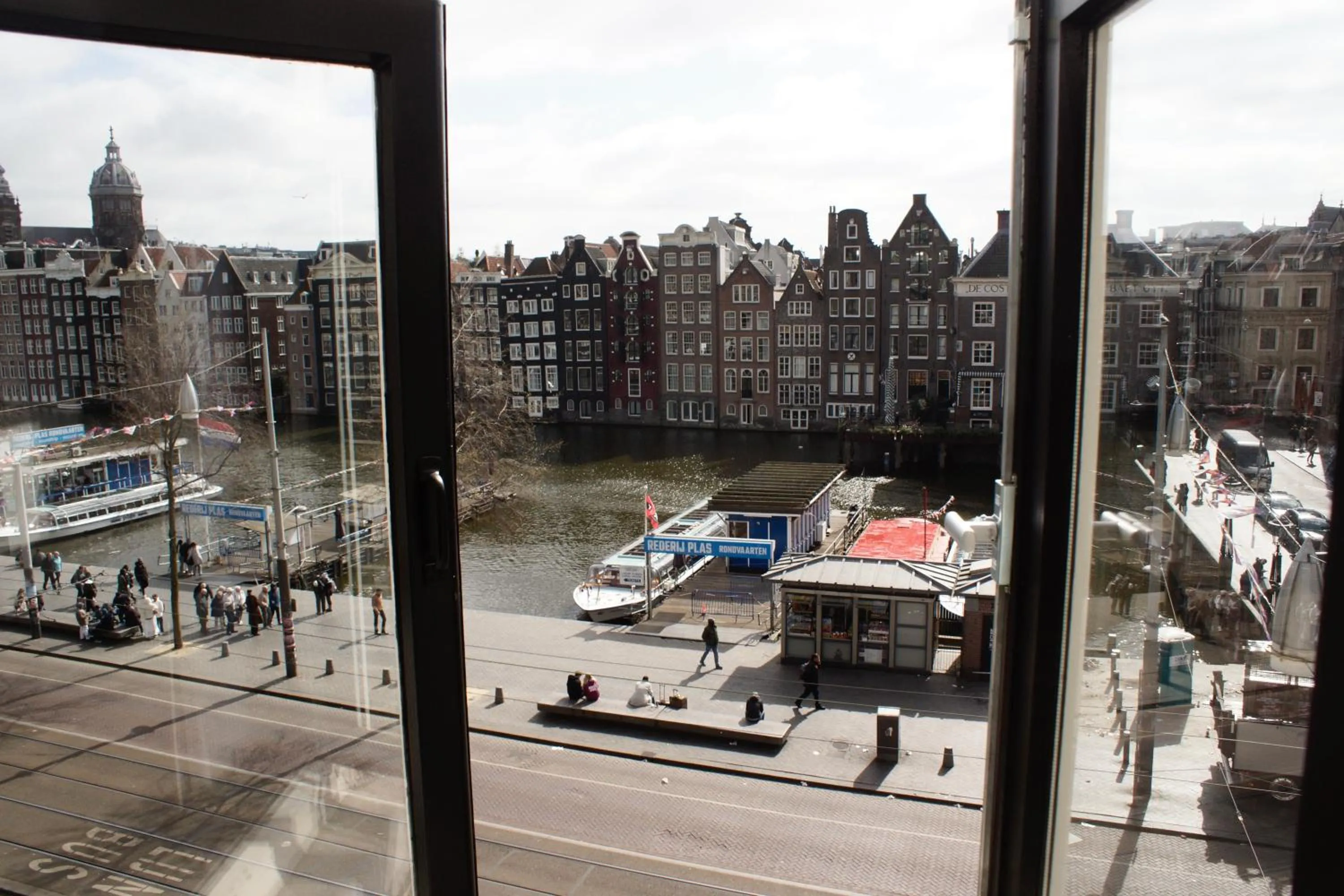 City view in Hotel van Gelder