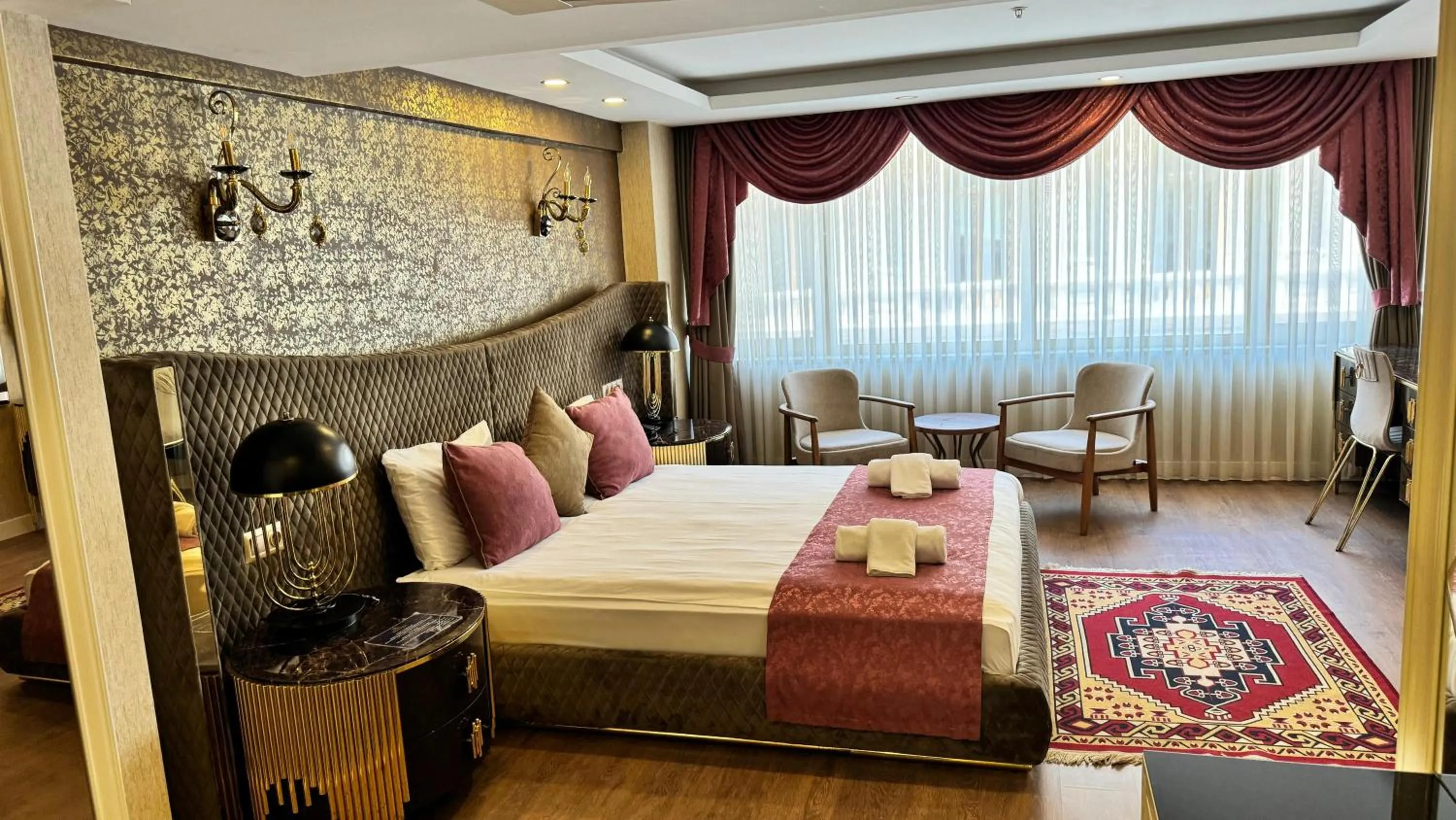 Bedroom, Bed in Burj Al Istanbul