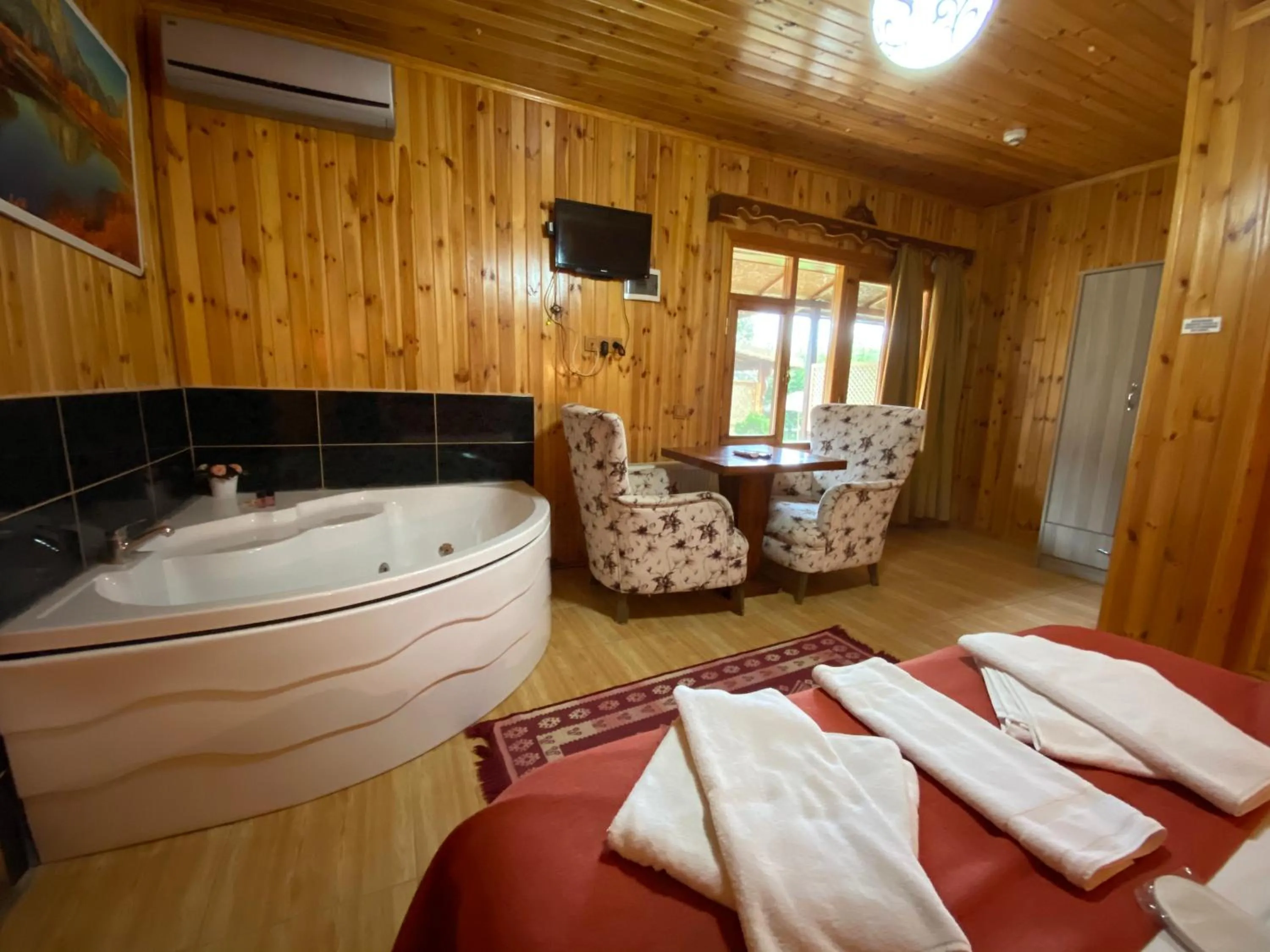 Bed in Ağva Green River Hotel