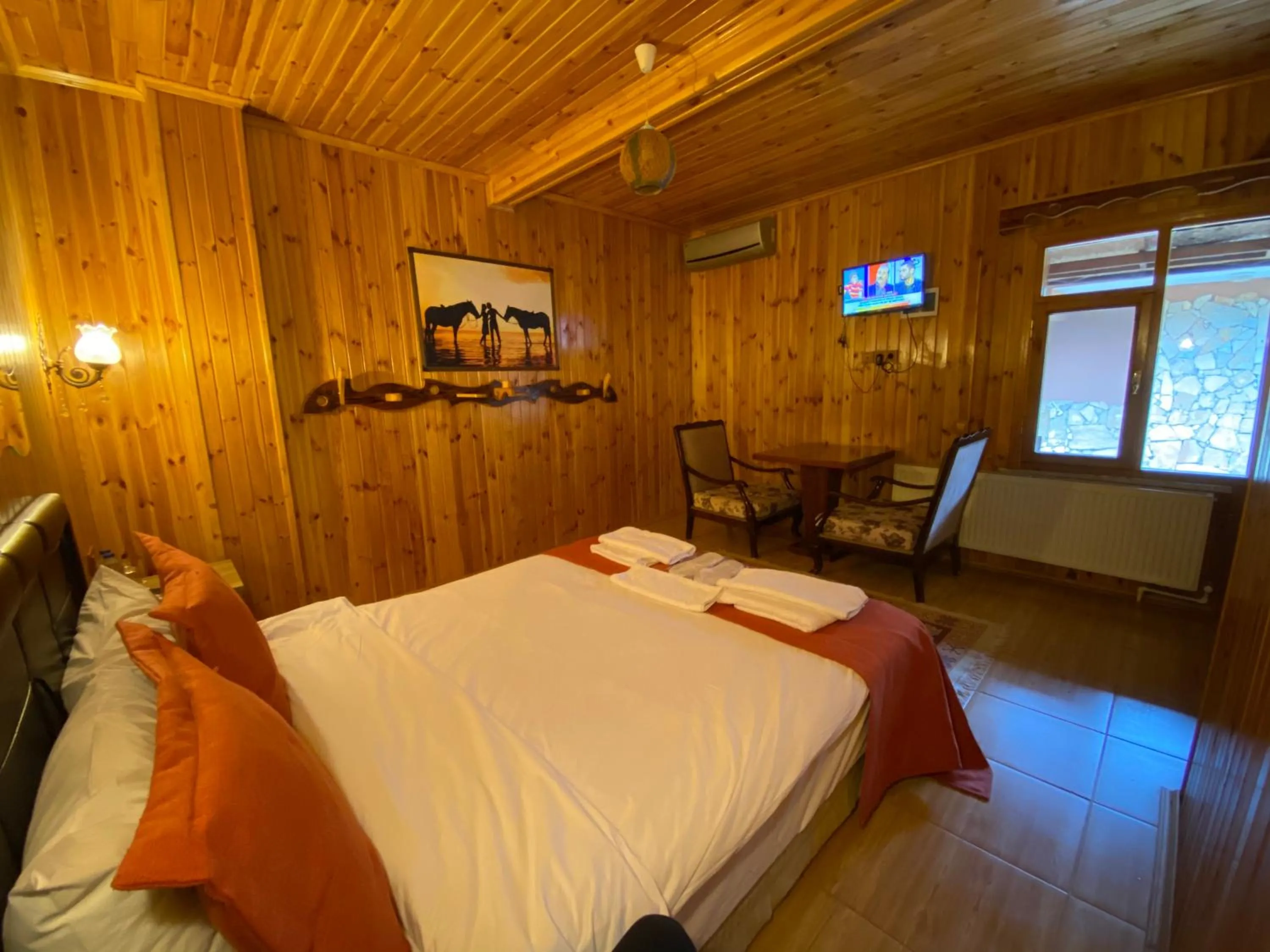 Bed in Ağva Green River Hotel