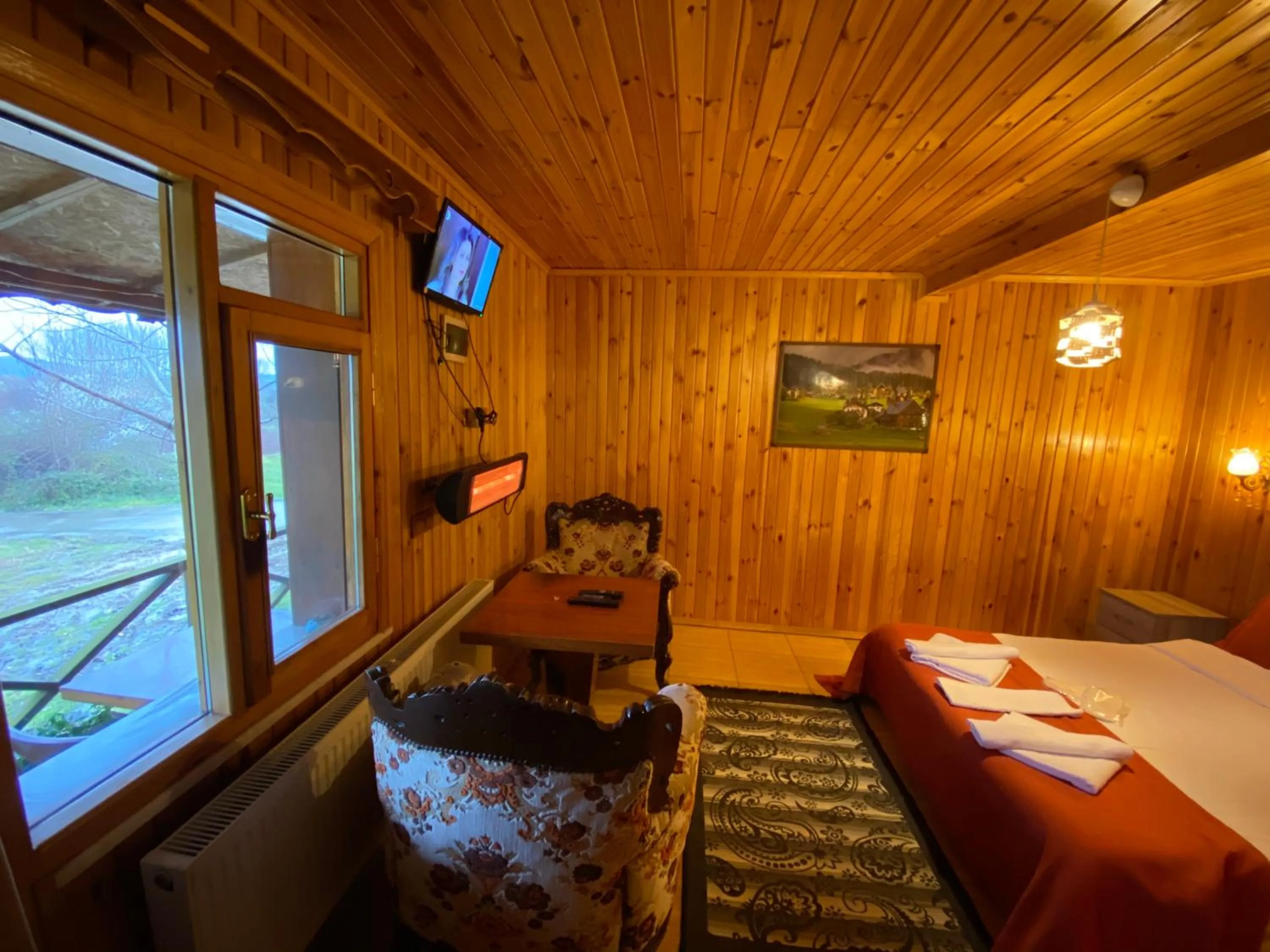 Bed in Ağva Green River Hotel