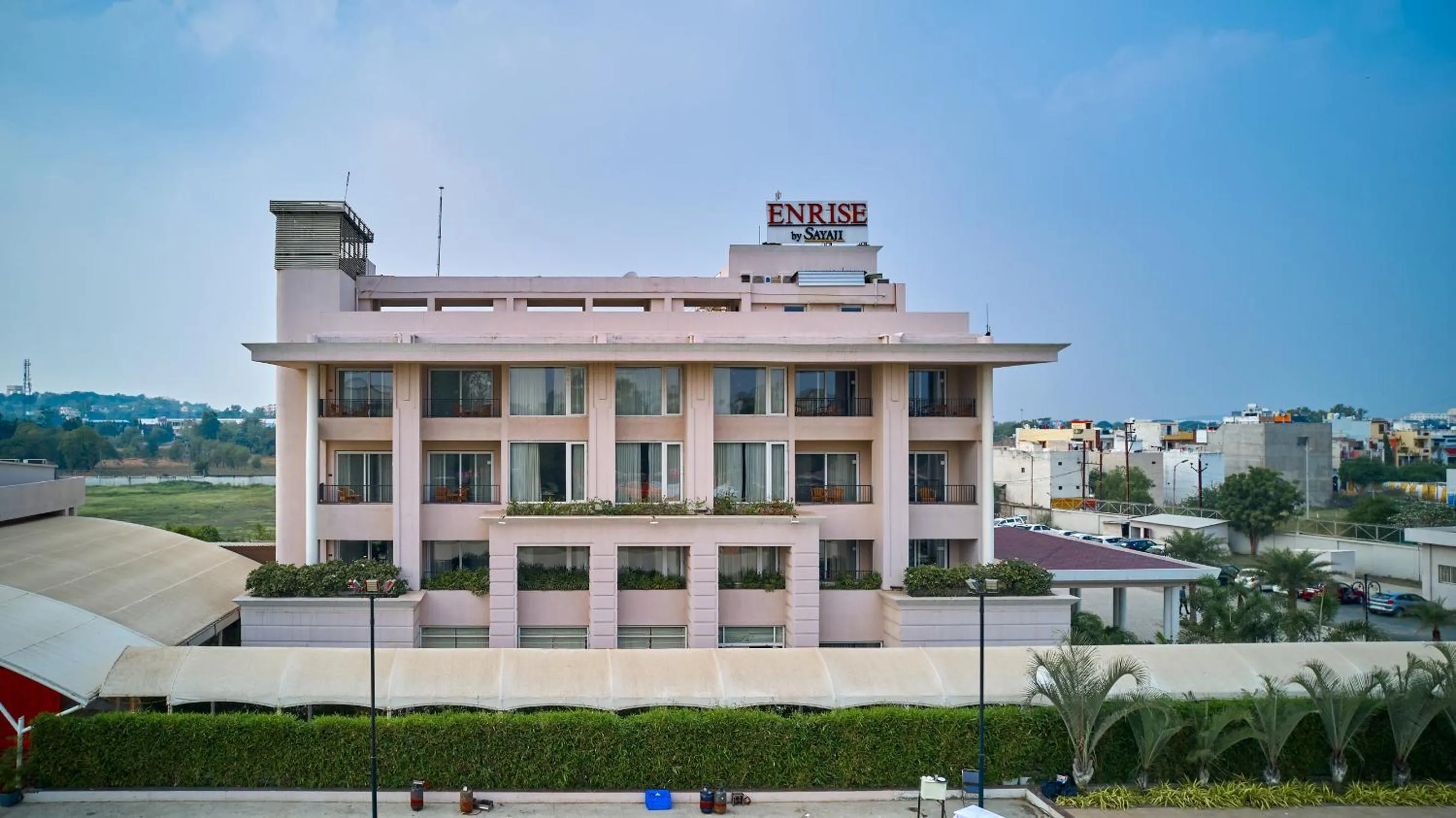 Facade/entrance in Enrise By Sayaji Rau Indore