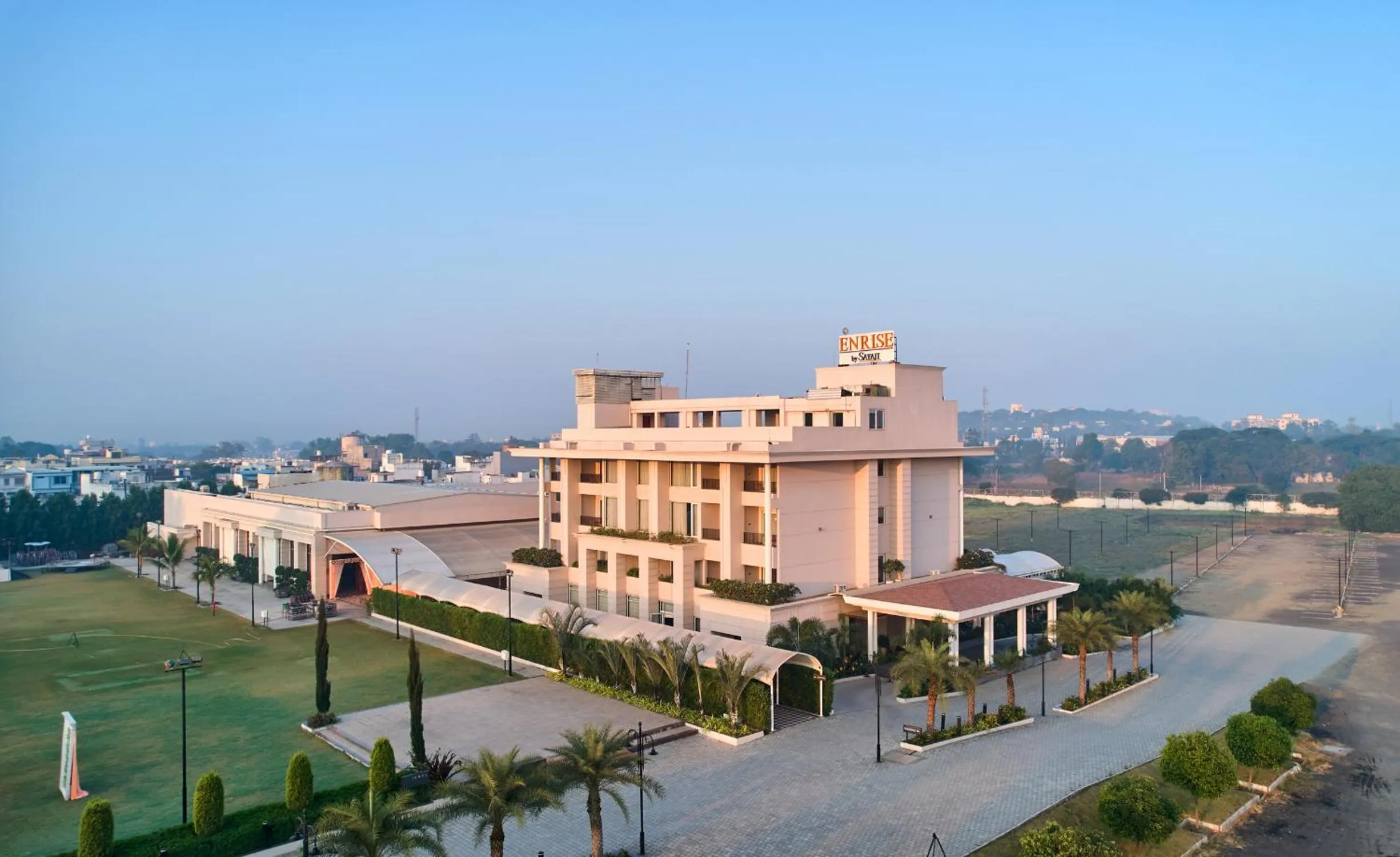 Facade/entrance in Enrise By Sayaji Rau Indore