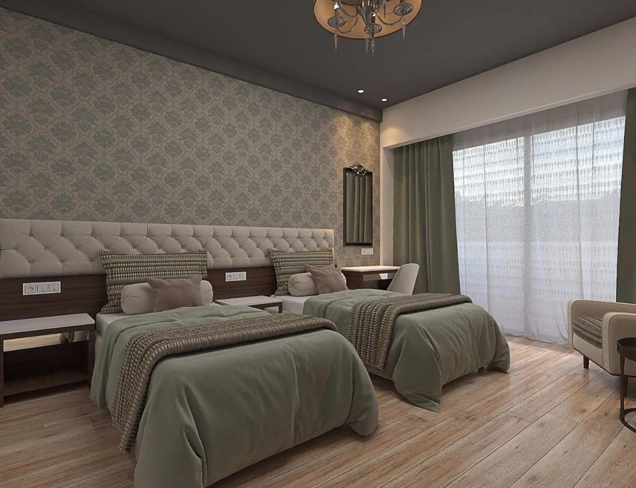 Communal lounge/ TV room, Bed in Enrise By Sayaji Rau Indore