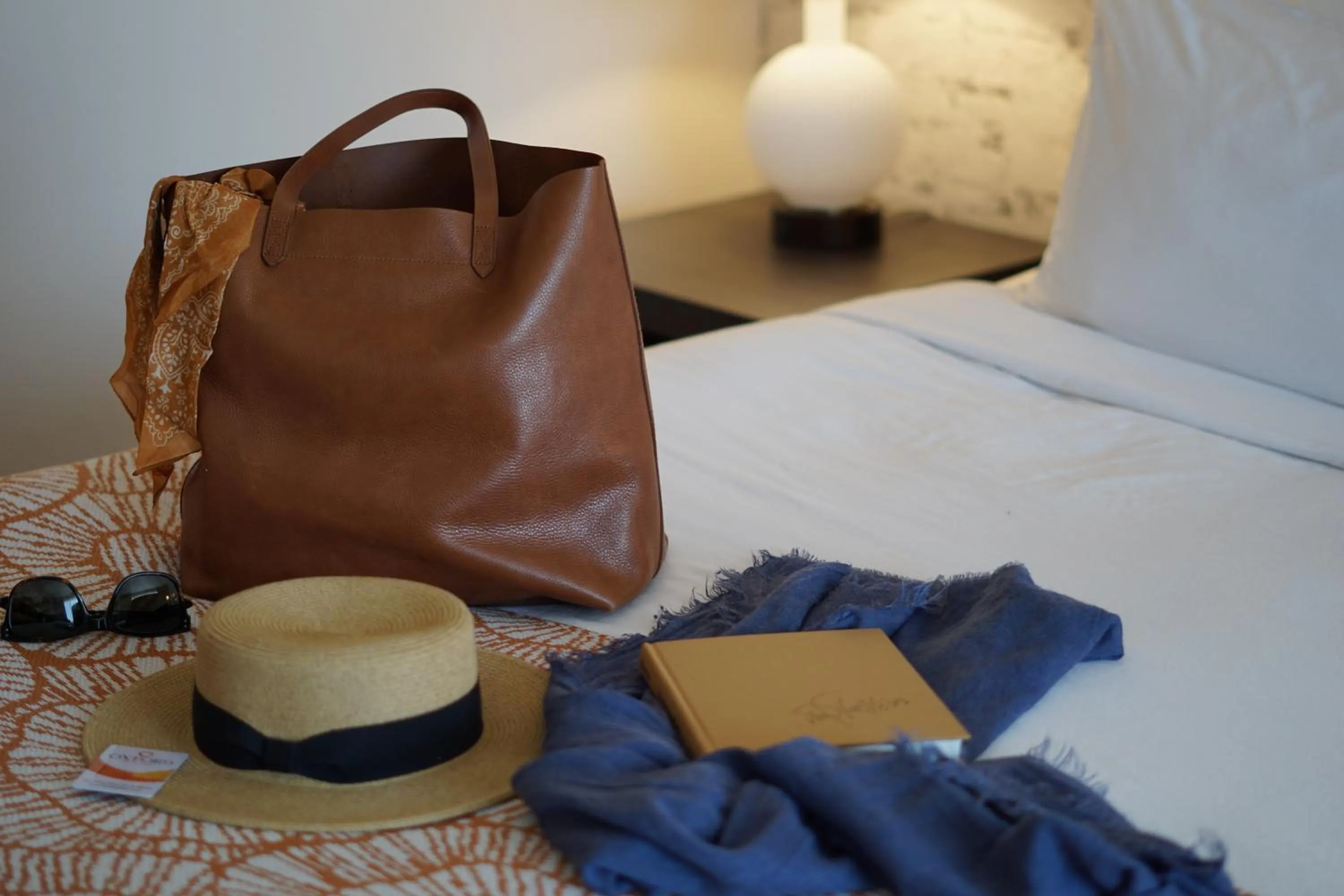 Decorative detail, Bed in Oxford Suites Chico