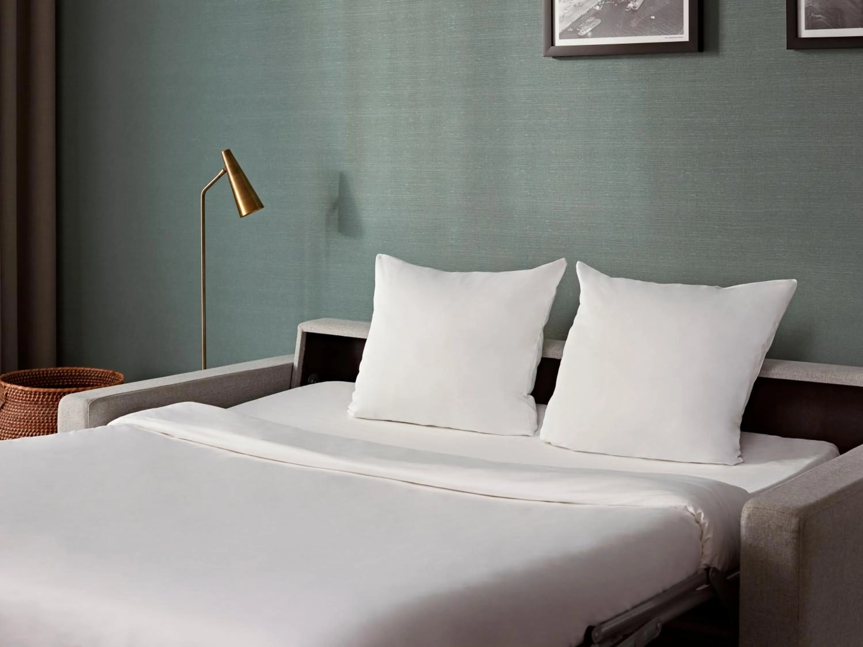 Bed in Numa Amsterdam Docklands