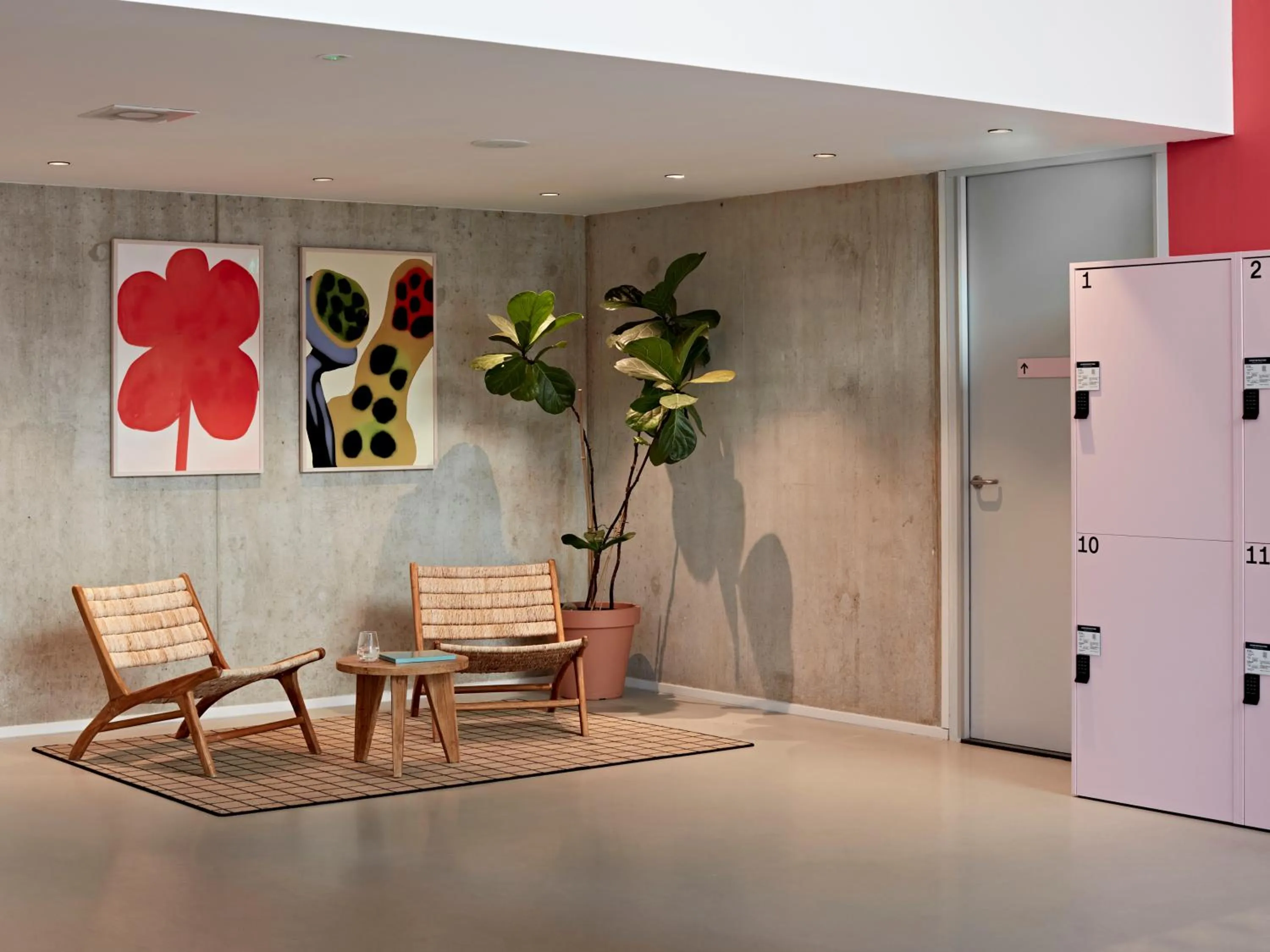 Lobby or reception in Numa Amsterdam Docklands