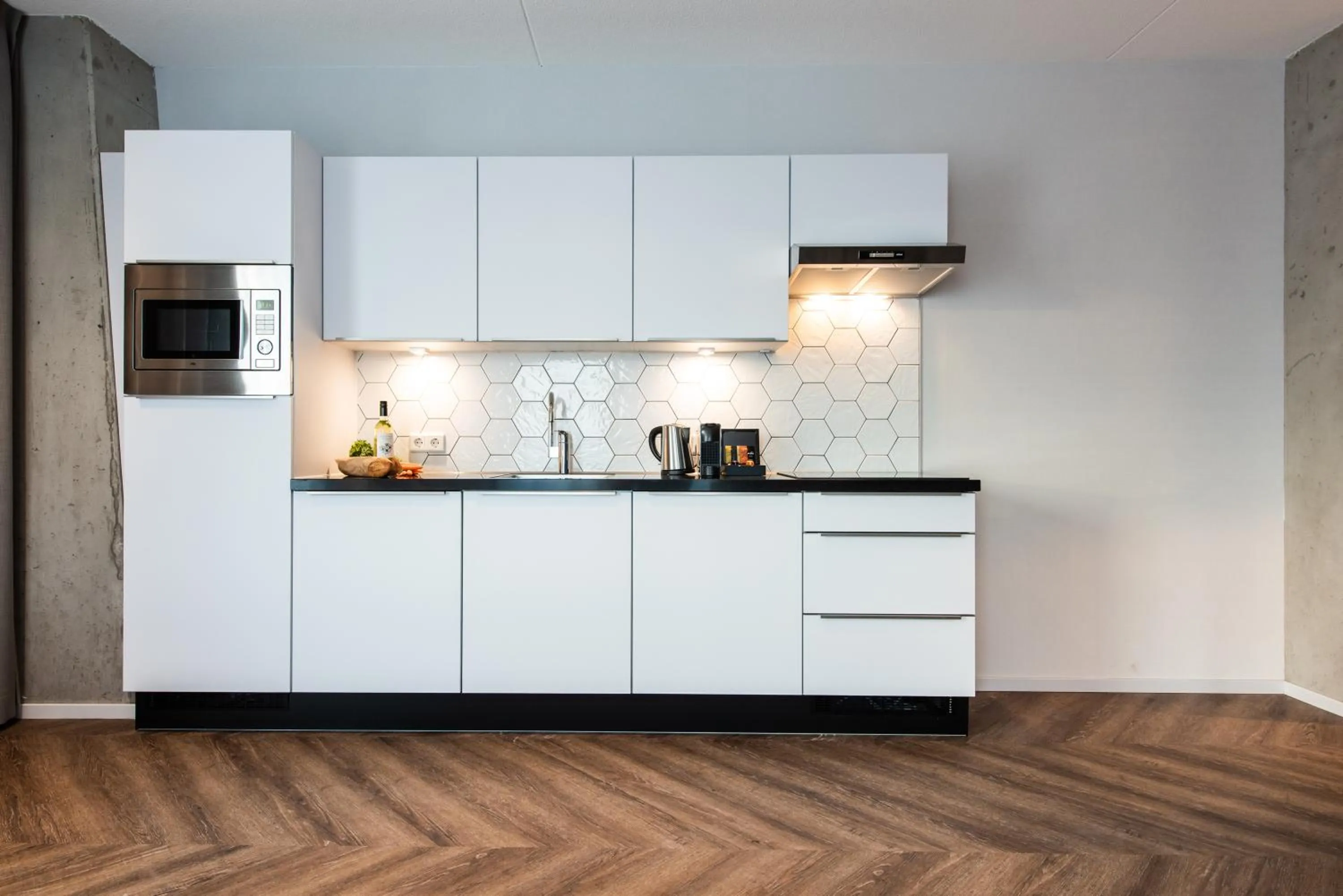 Kitchen or kitchenette in Numa Amsterdam Docklands