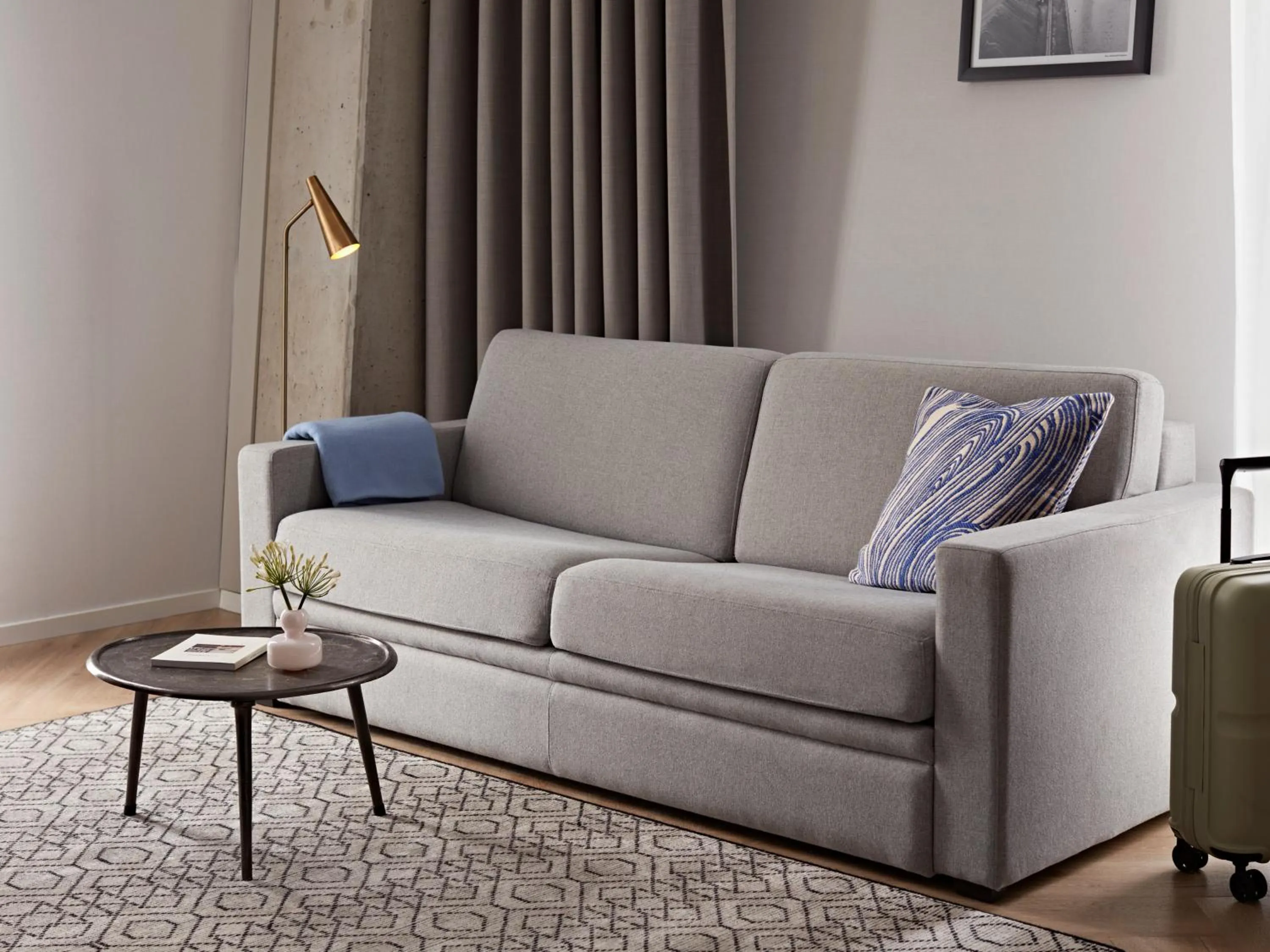 Living room in Numa Amsterdam Docklands