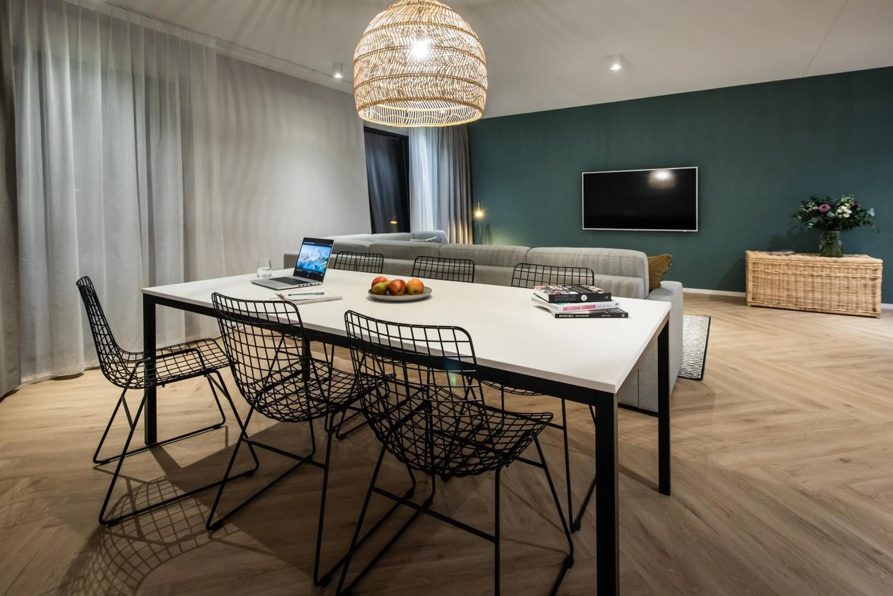 Living room in Numa Amsterdam Docklands