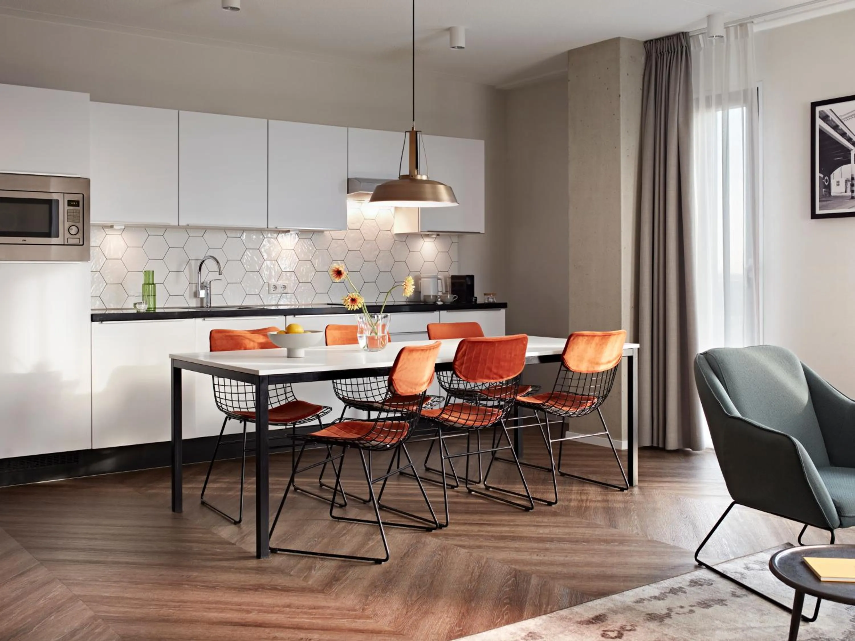 Kitchen or kitchenette in Numa Amsterdam Docklands