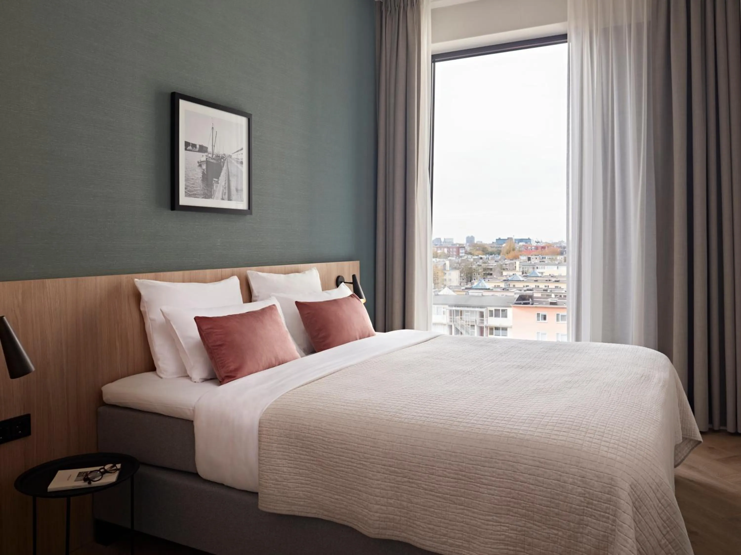 Bed in Numa Amsterdam Docklands