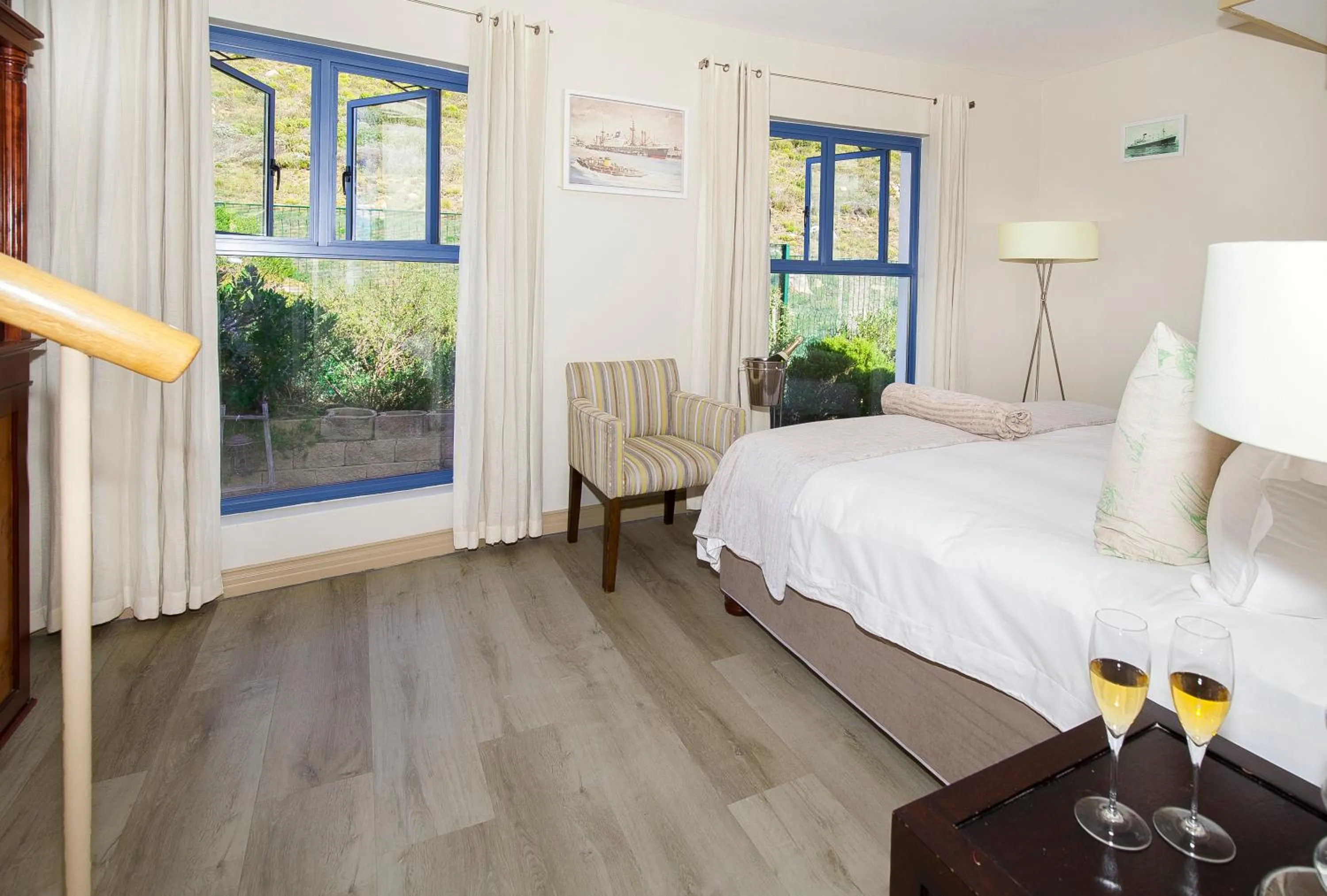 Bed in Magellans Hotel