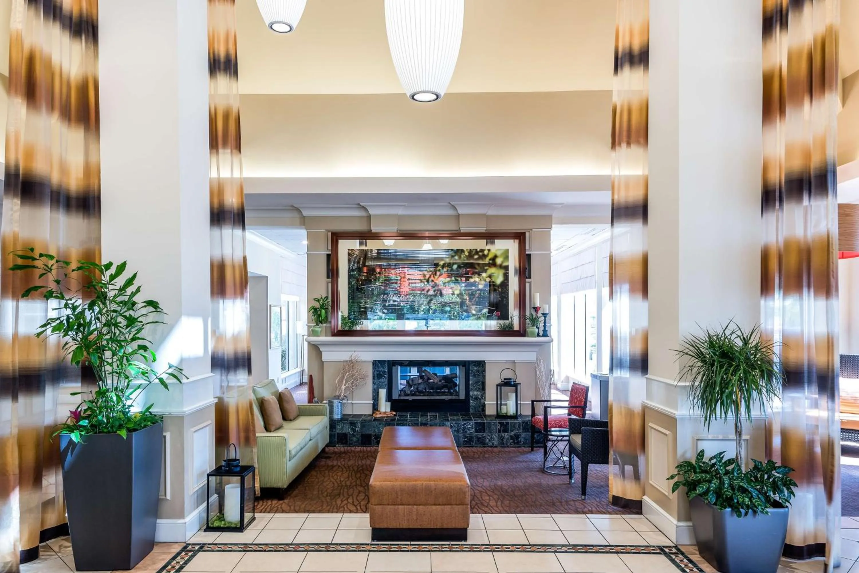 Lobby or reception in Hilton Garden Inn Florence