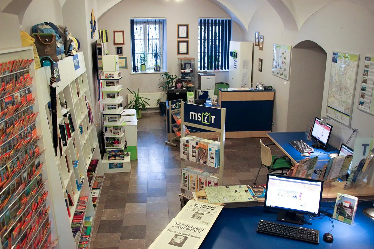 Lobby or reception in Tarnowskie Centrum Informacji