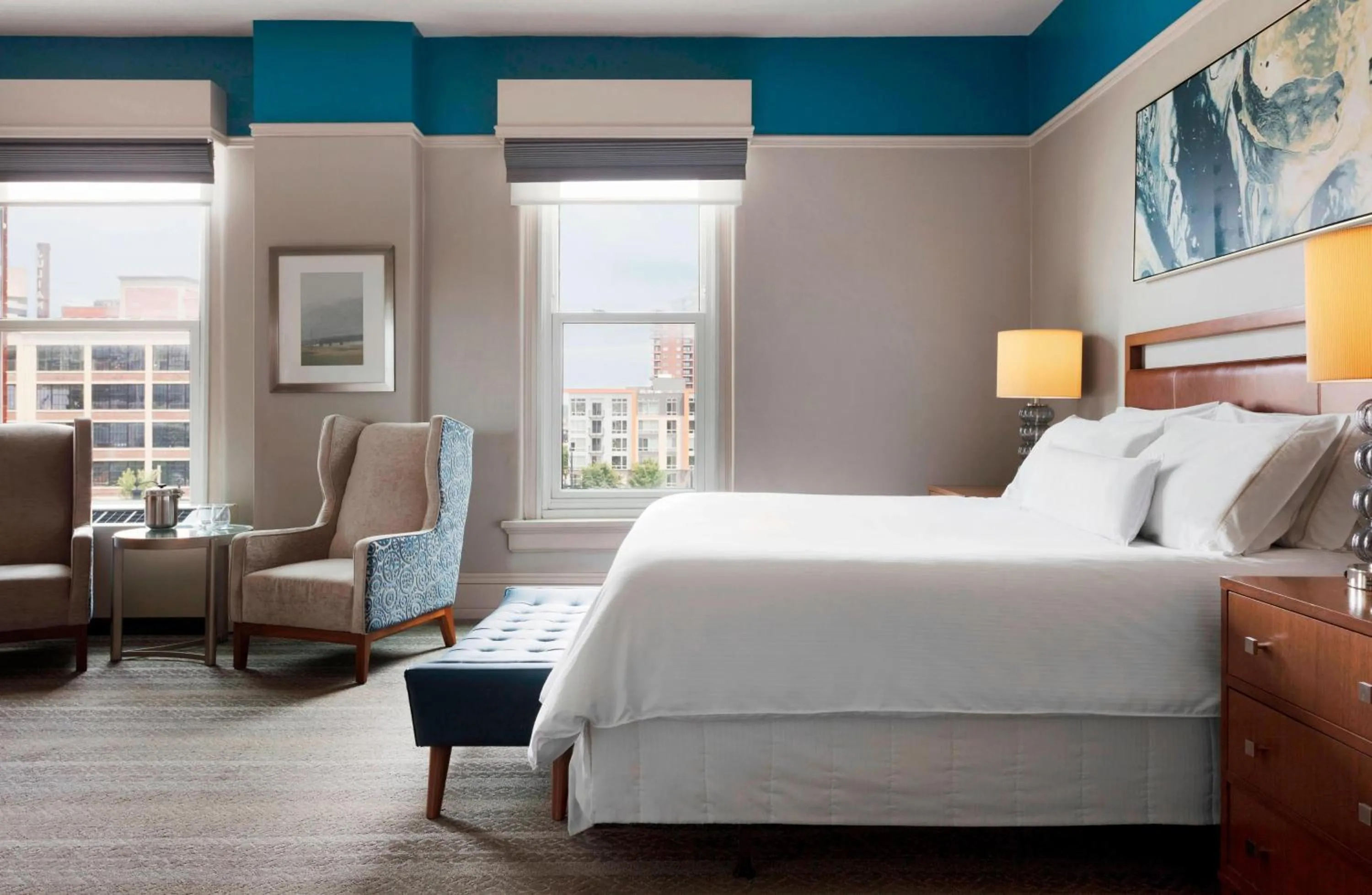 Bed in The Westin Great Southern Columbus