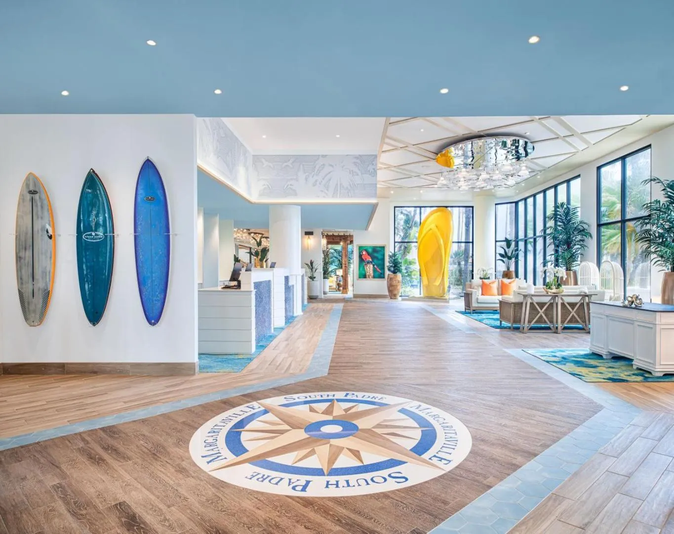Lobby or reception in Margaritaville Beach Resort South Padre Island