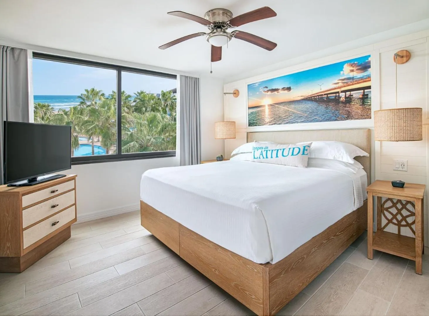 Bed in Margaritaville Beach Resort South Padre Island