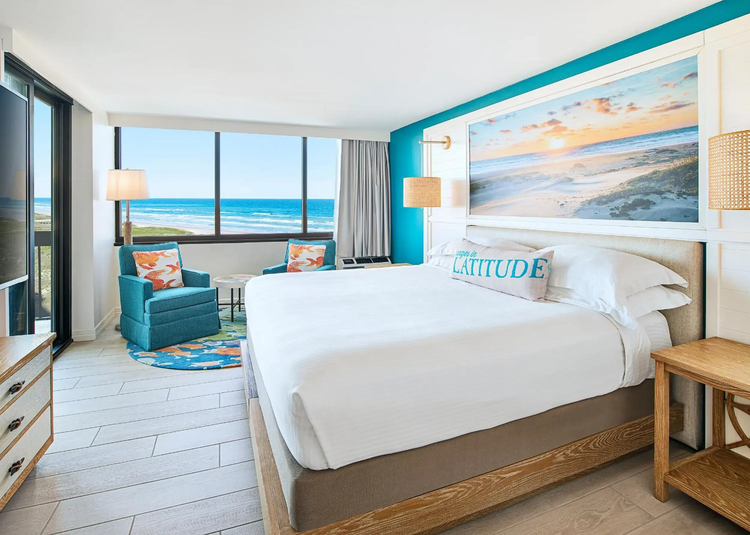 Deluxe Room with One King Bed in Margaritaville Beach Resort South Padre Island Deluxe Room with One King Bed in Margaritaville Beach Resort South Padre Island