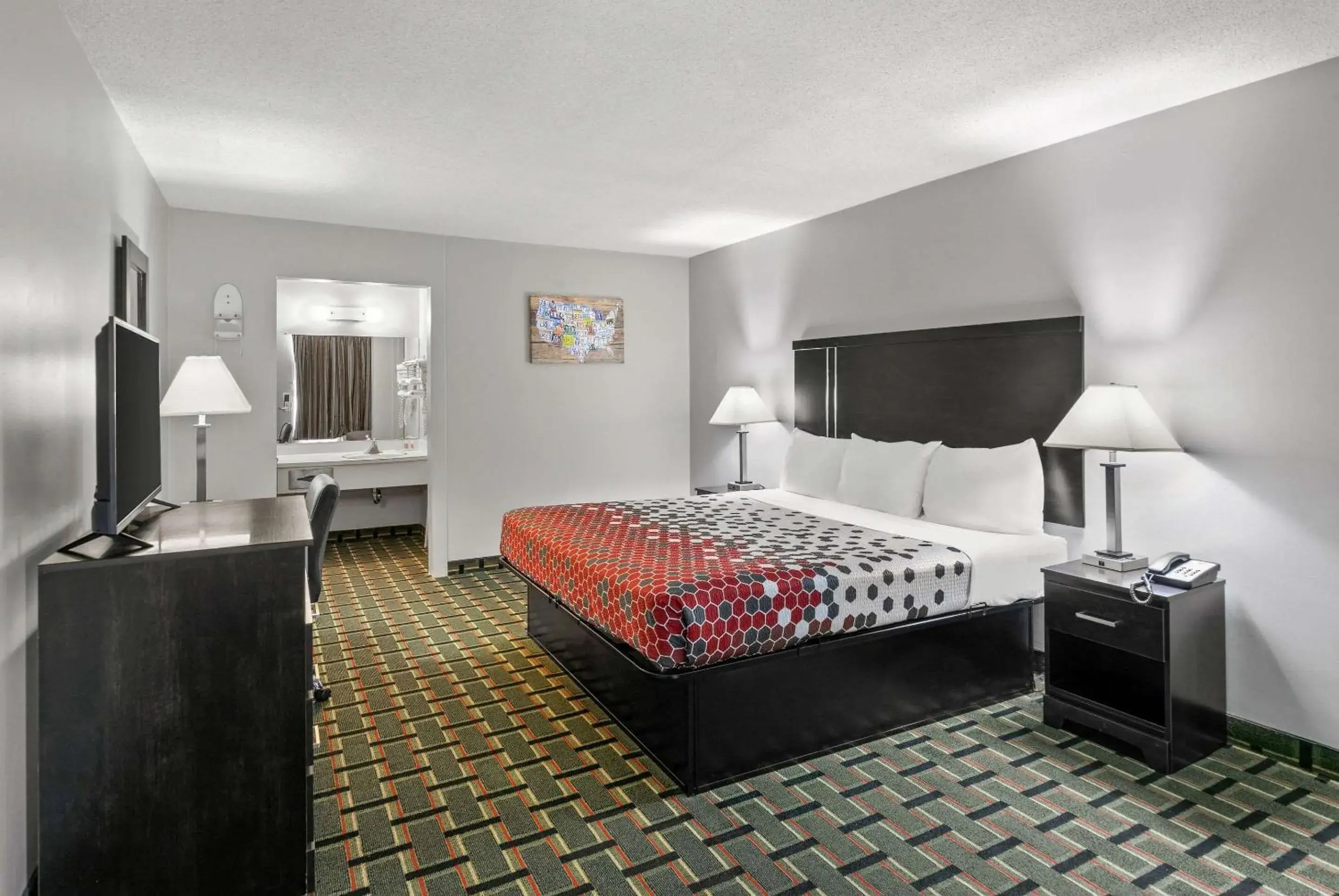 Bedroom, Bed in Econo Lodge Bedroom, Bed in Econo Lodge