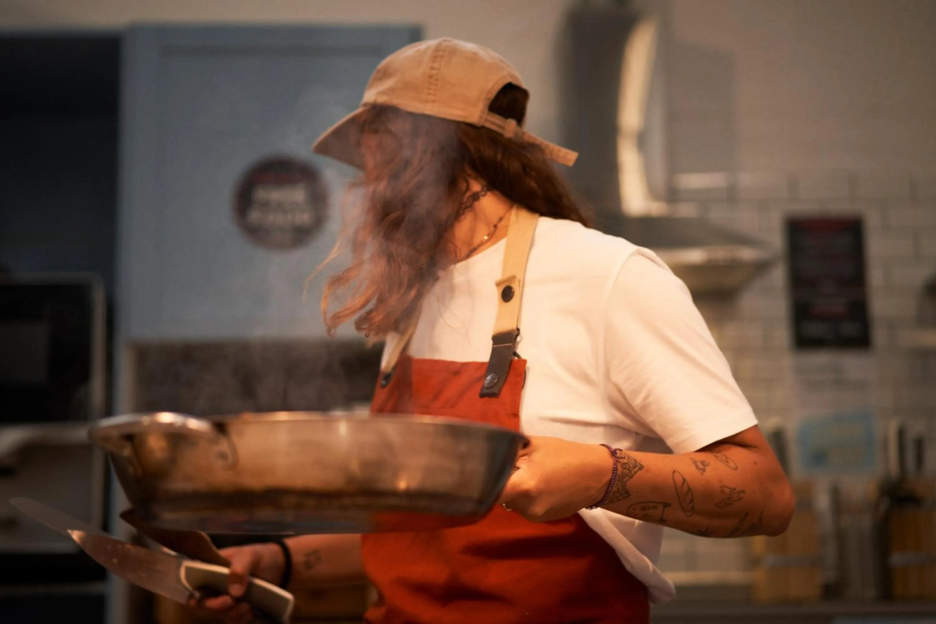 Communal kitchen in WOT Peniche Social