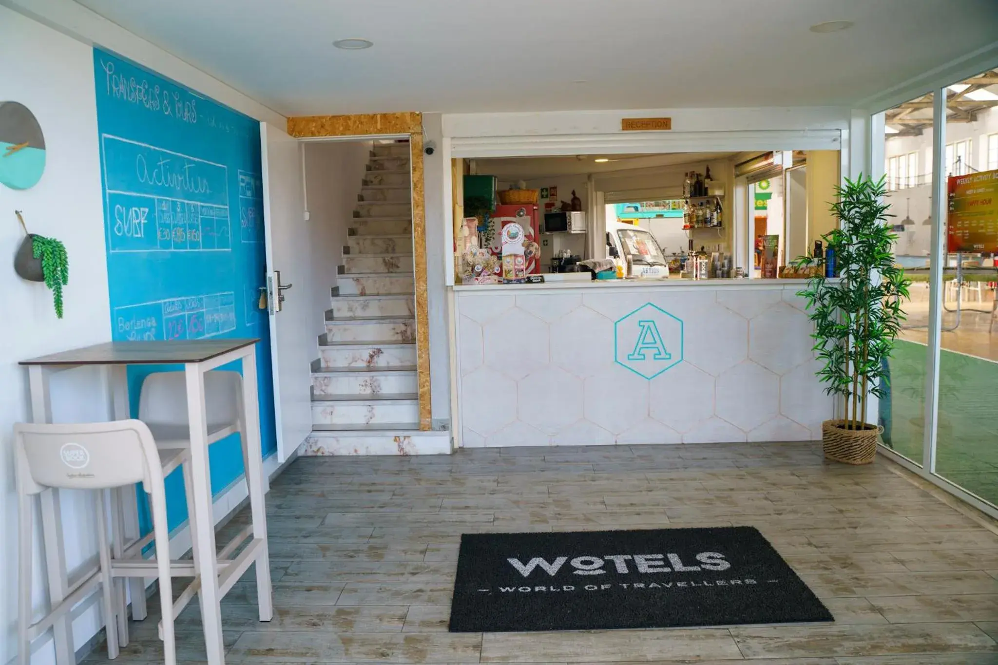 Lobby or reception in WOT Peniche Social Lobby or reception in WOT Peniche Social