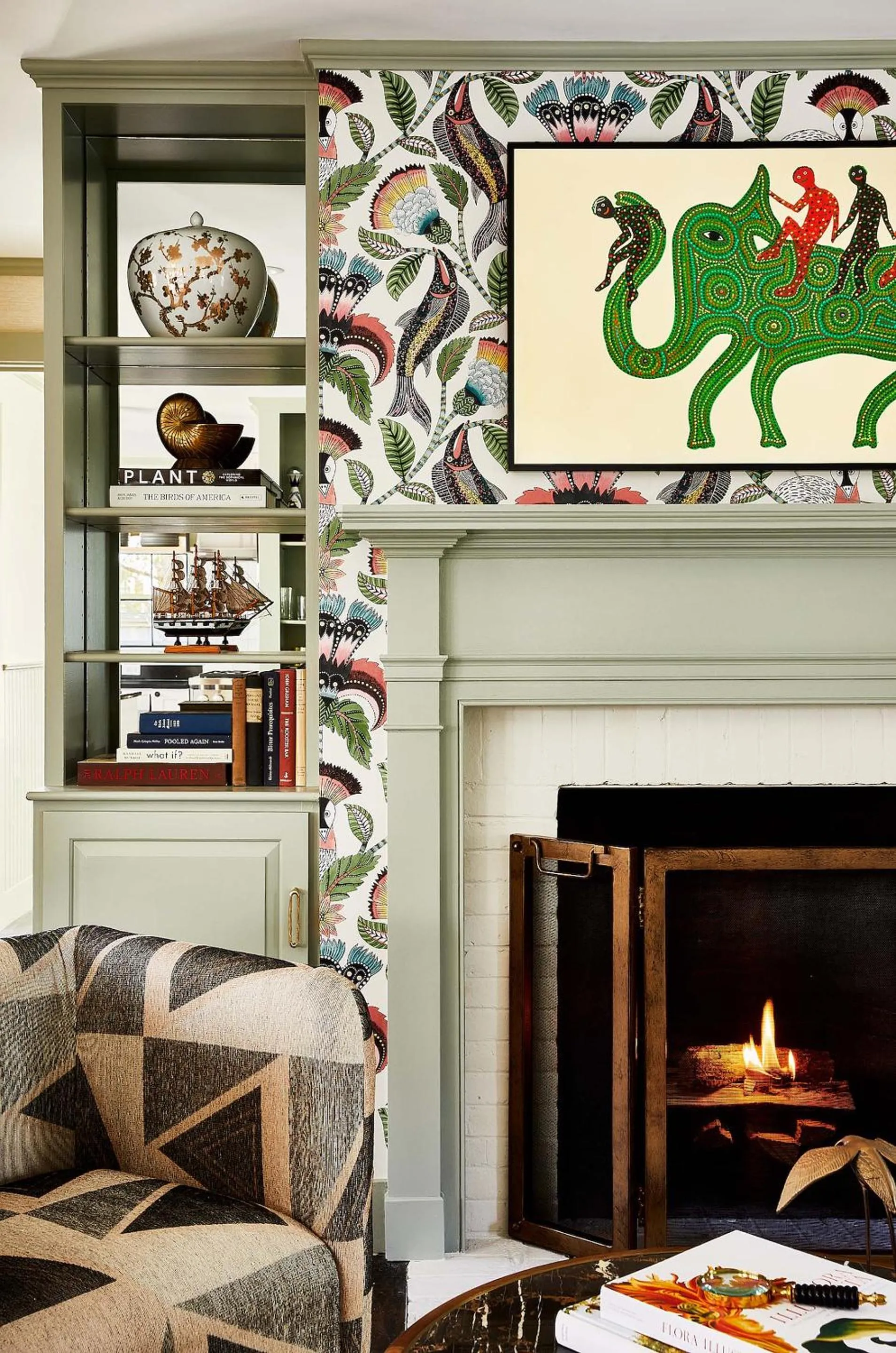 Living room in Faraway Nantucket