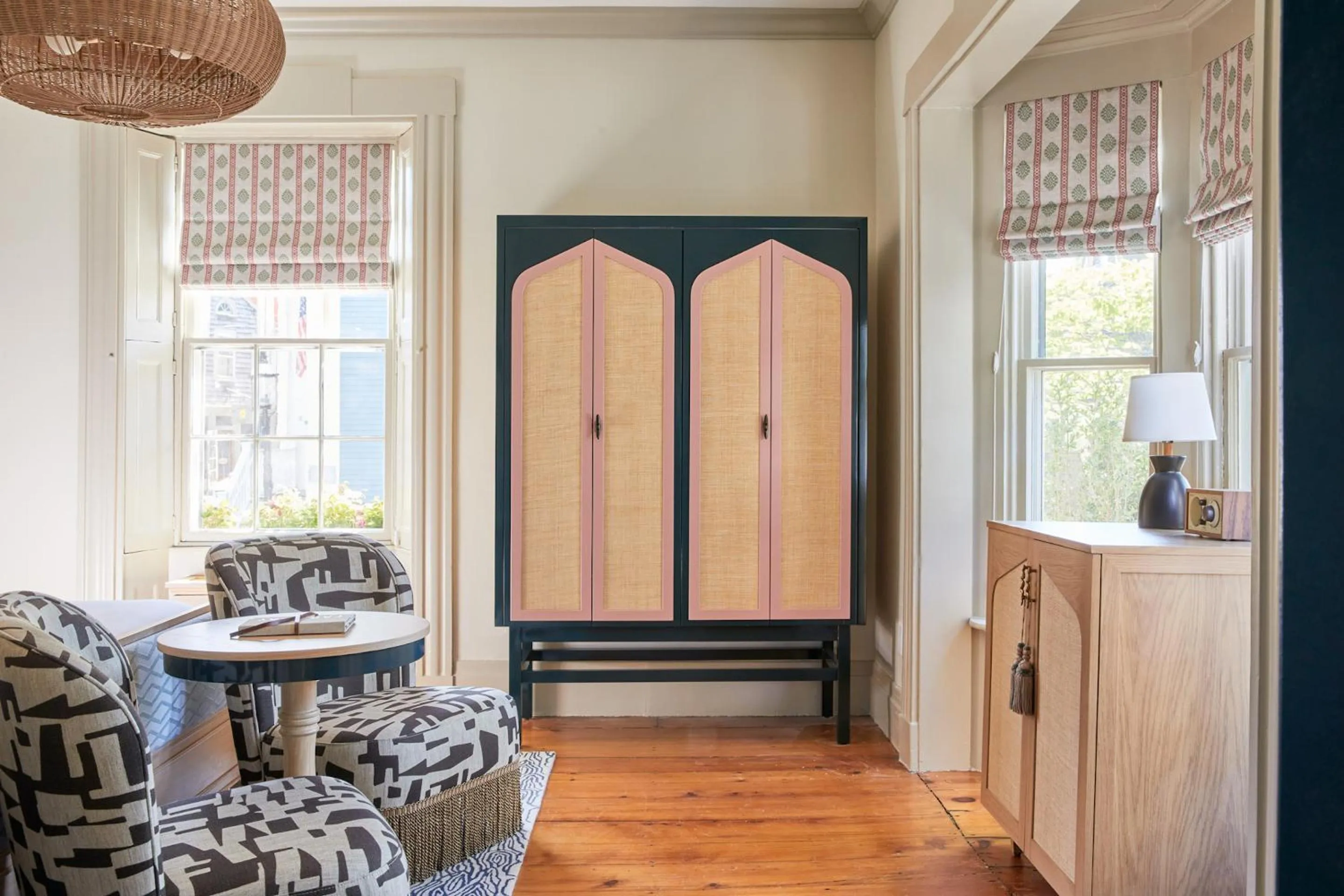 Seating area in Faraway Nantucket