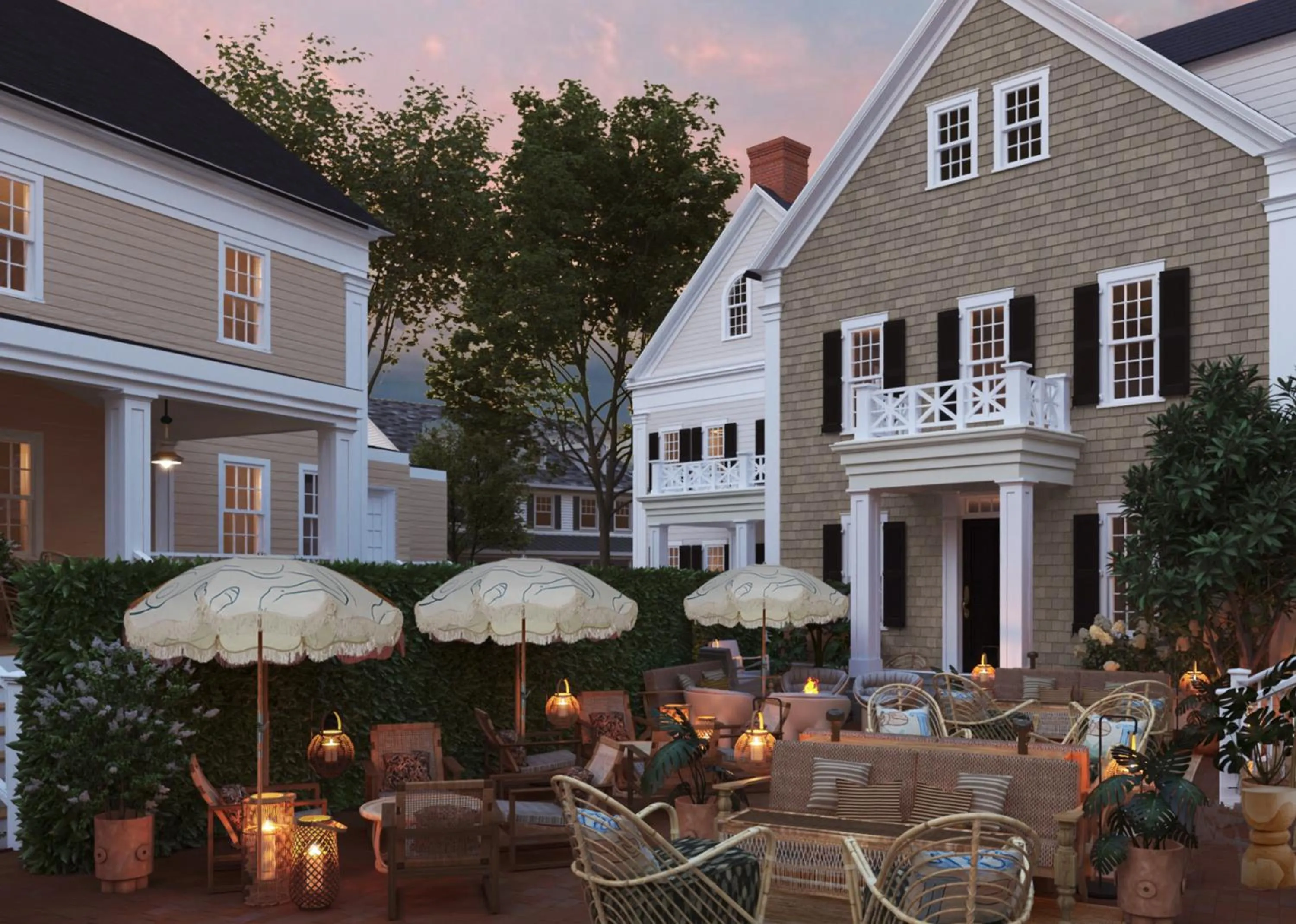 Patio in Faraway Nantucket