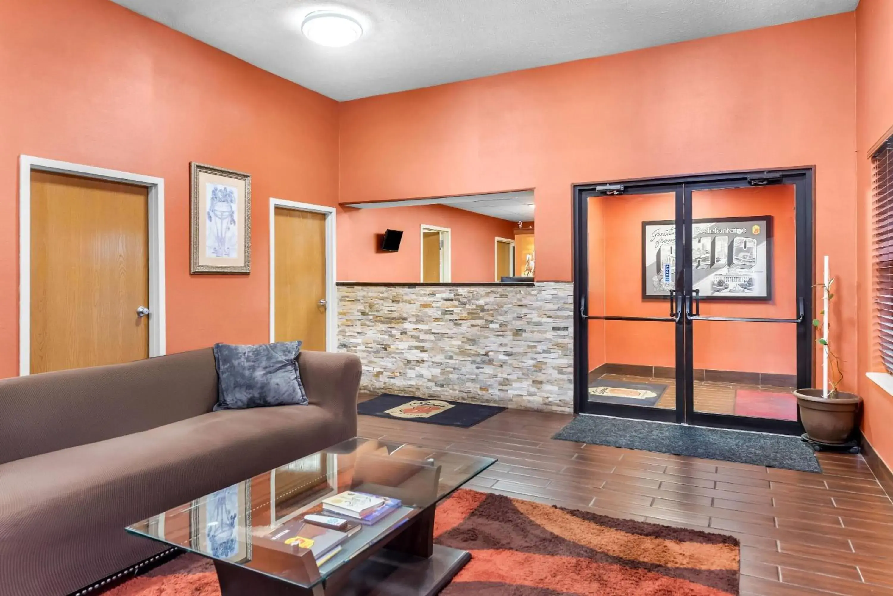 Lobby or reception in Super 8 by Wyndham Bellefontaine Lobby or reception in Super 8 by Wyndham Bellefontaine