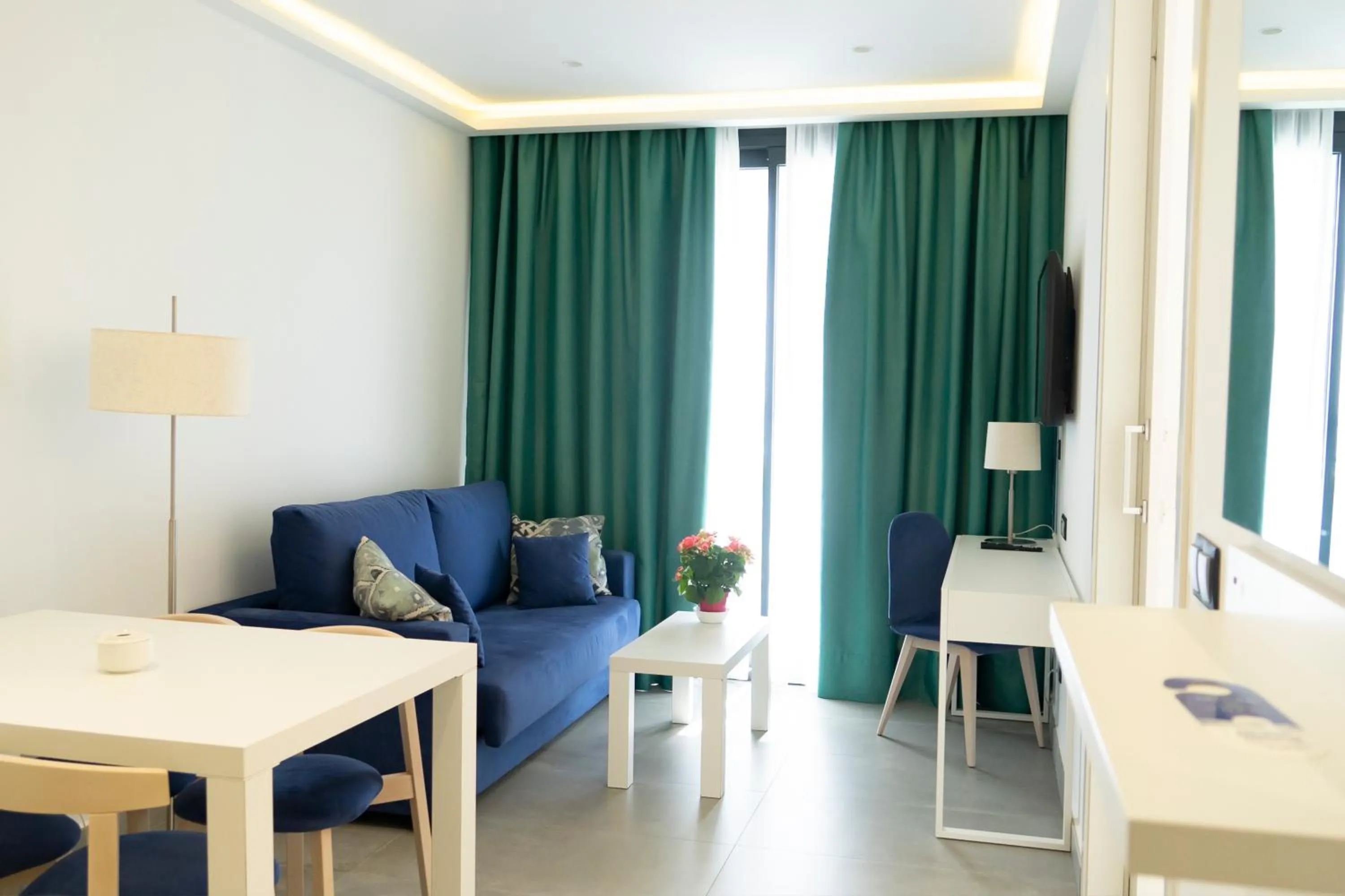 Seating area in Hotel Playa de la Plata