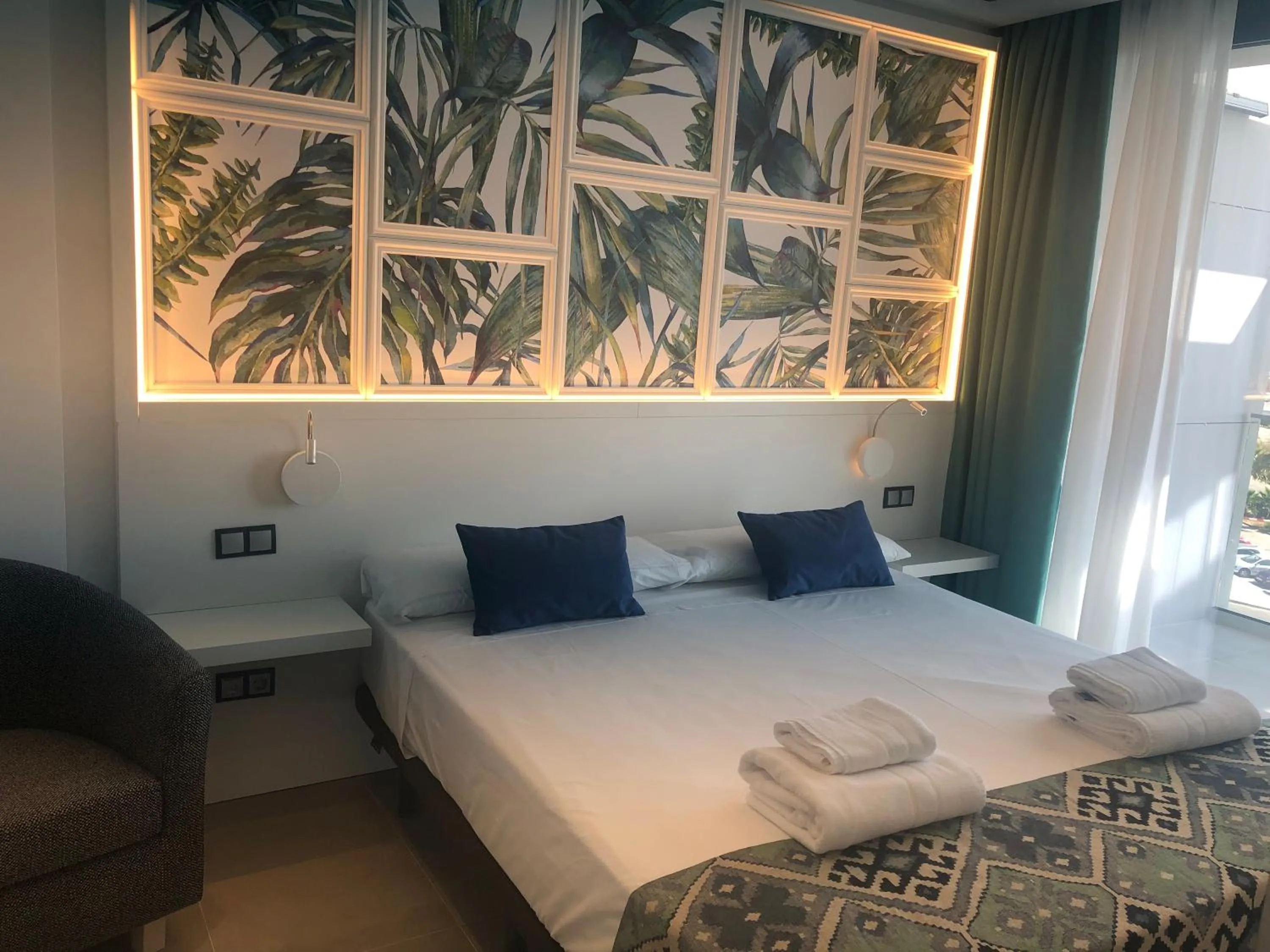 Bedroom in Hotel Playa de la Plata