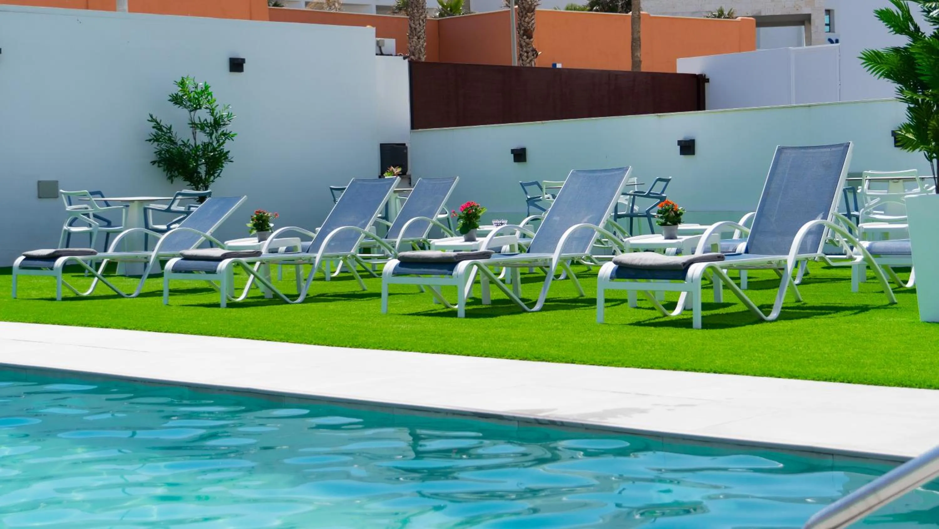 Swimming pool in Hotel Playa de la Plata