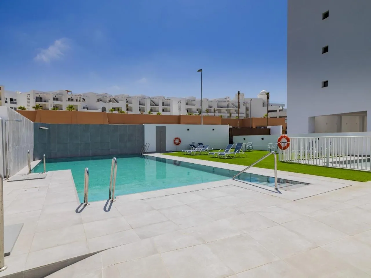 Swimming pool in Hotel Playa de la Plata