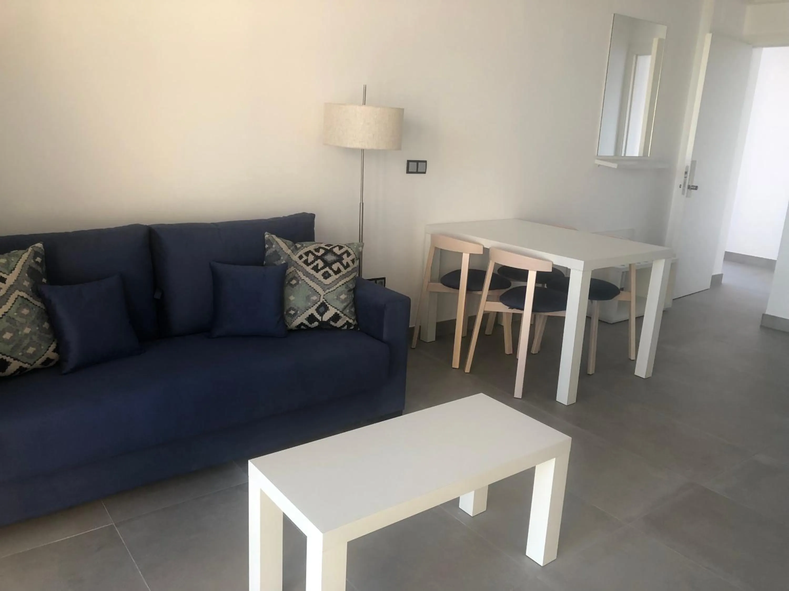 Living room in Hotel Playa de la Plata