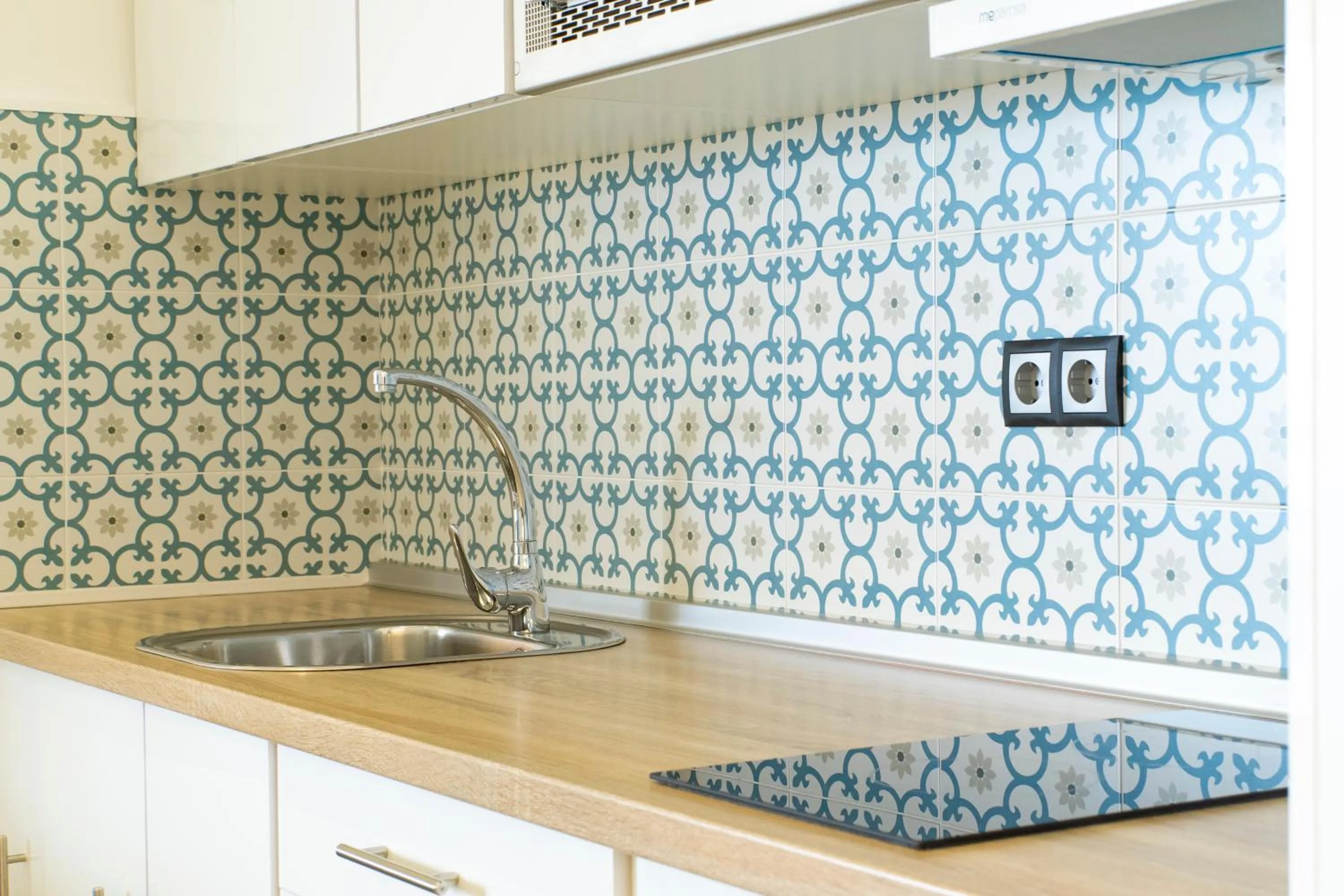 Kitchen or kitchenette in Hotel Playa de la Plata