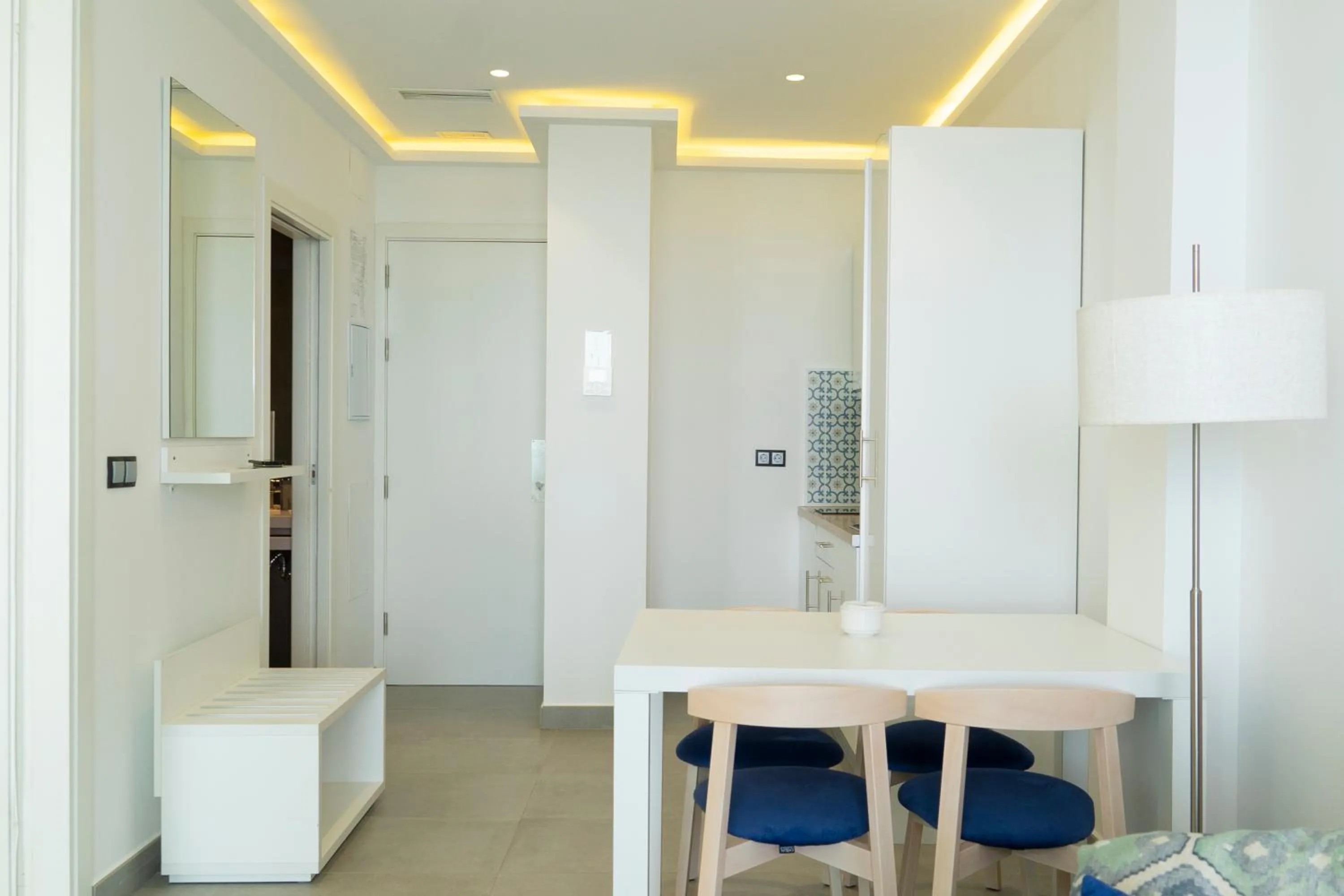 kitchen in Hotel Playa de la Plata
