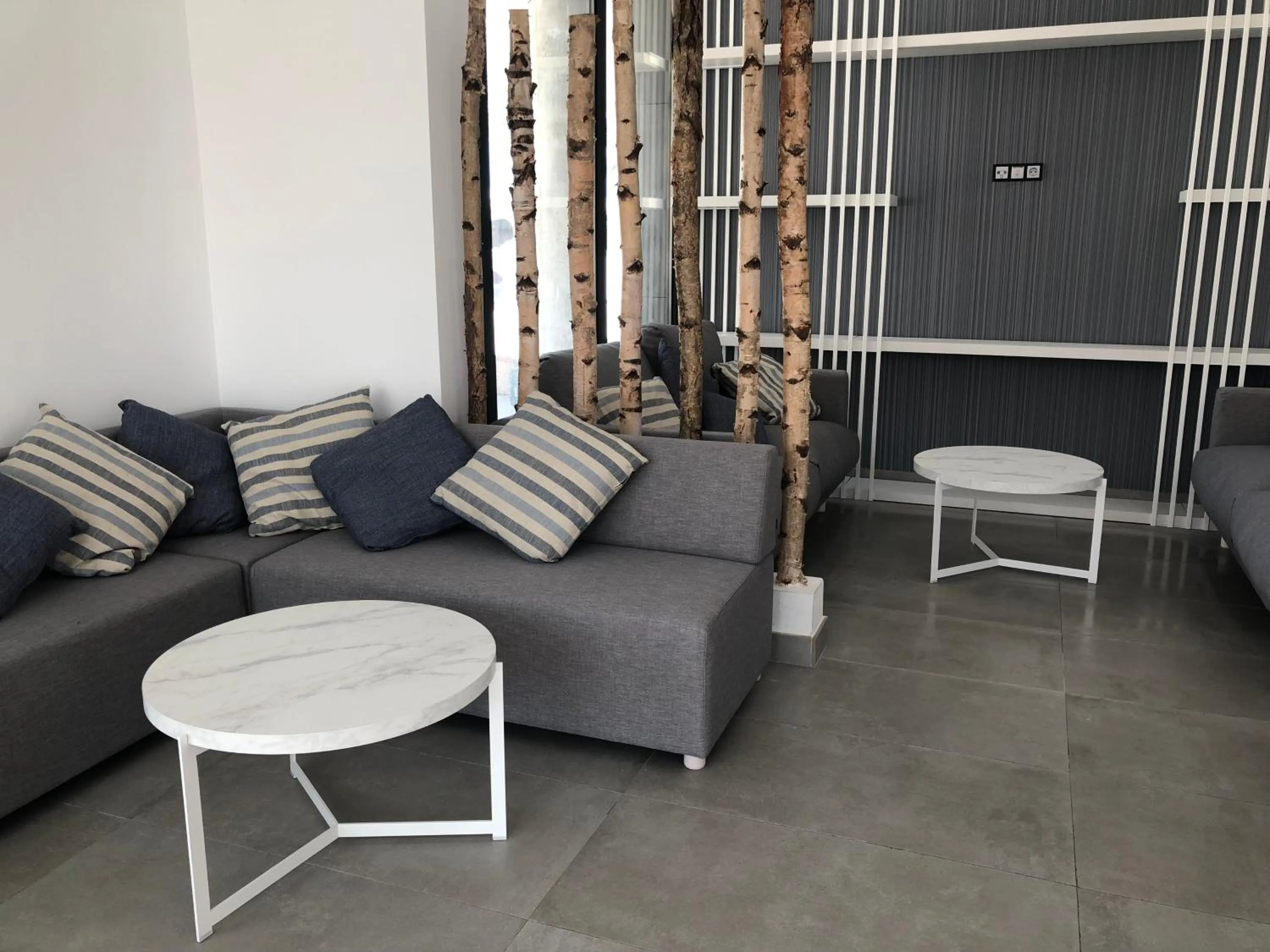 Seating area in Hotel Playa de la Plata