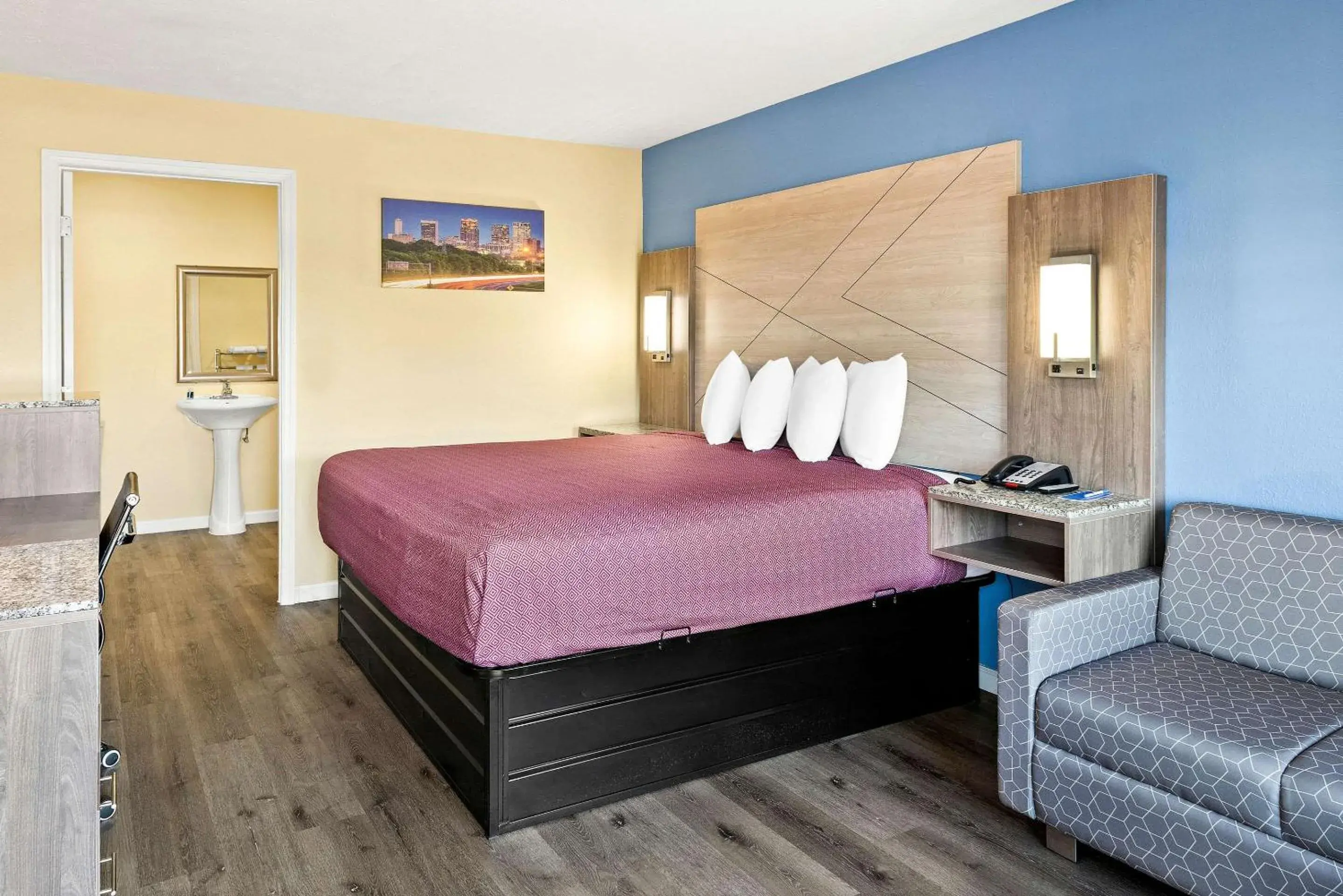 Bed in Rodeway Inn Oxford Bed in Rodeway Inn Oxford