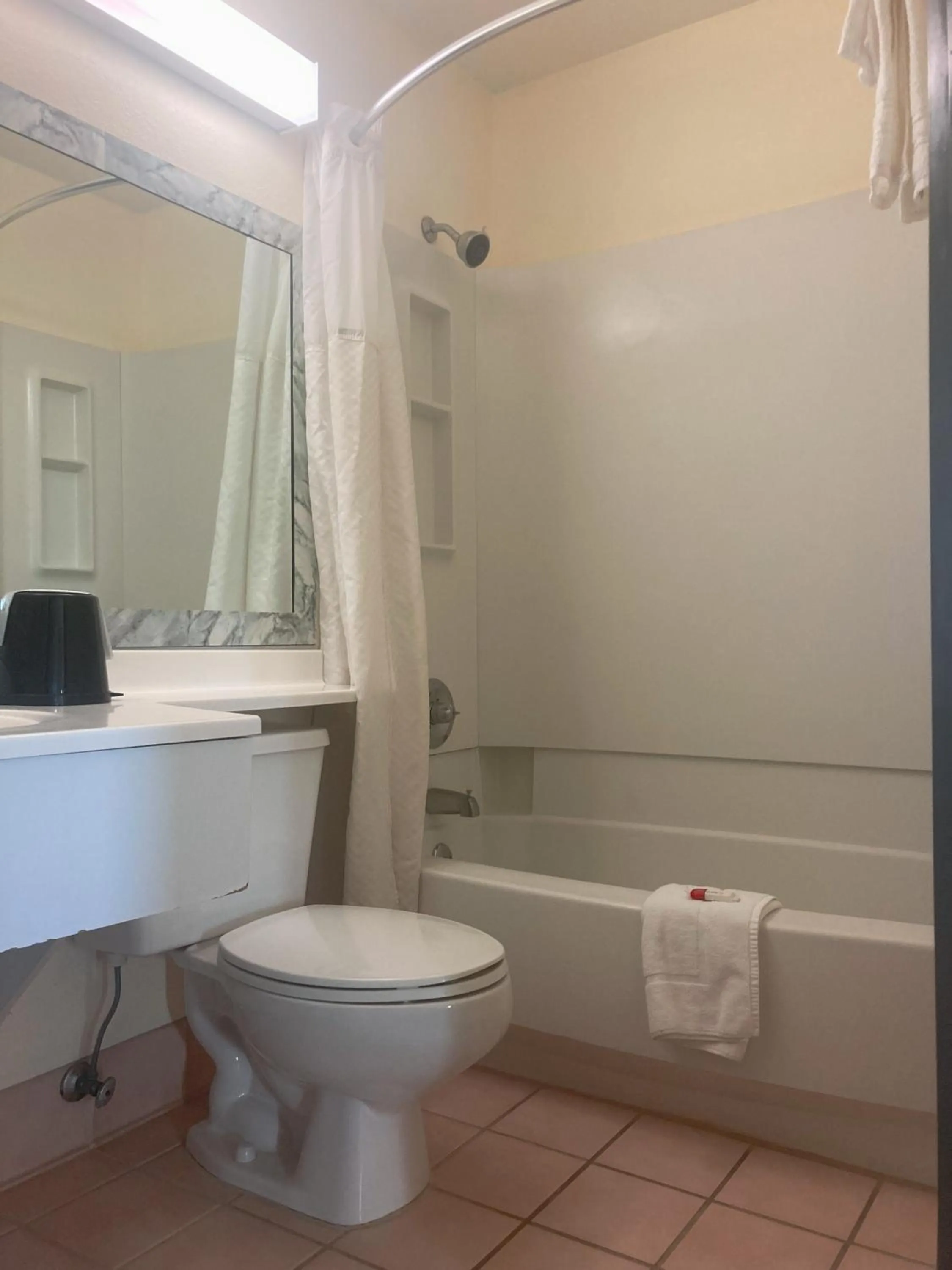 Bathroom in Super 8 by Wyndham Windsor