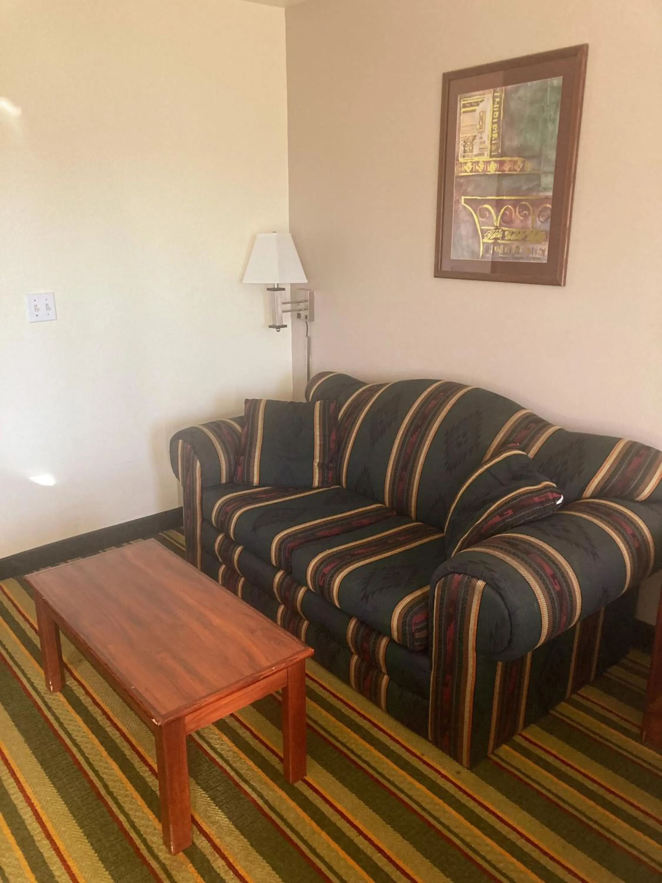 Seating area in Super 8 by Wyndham Windsor