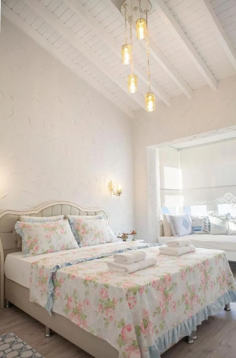 Bed in Kybele Suites Alaçatı