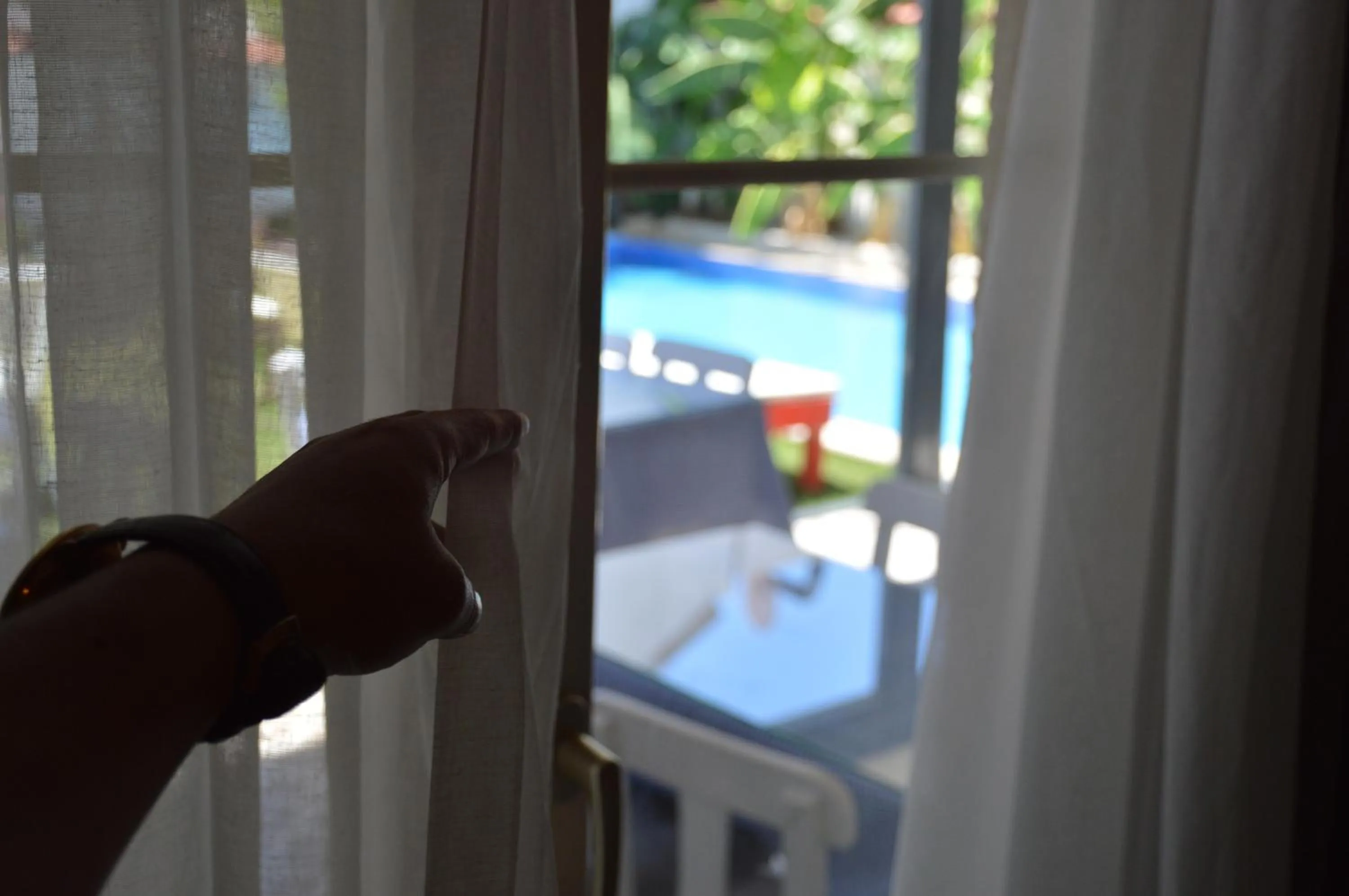 Pool view in Kybele Suites Alaçatı