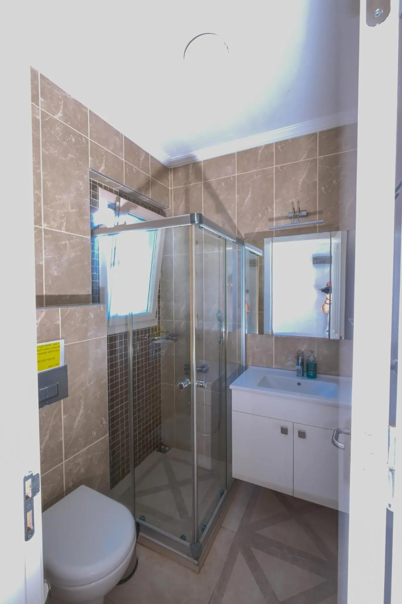 Shower in Kybele Suites Alaçatı