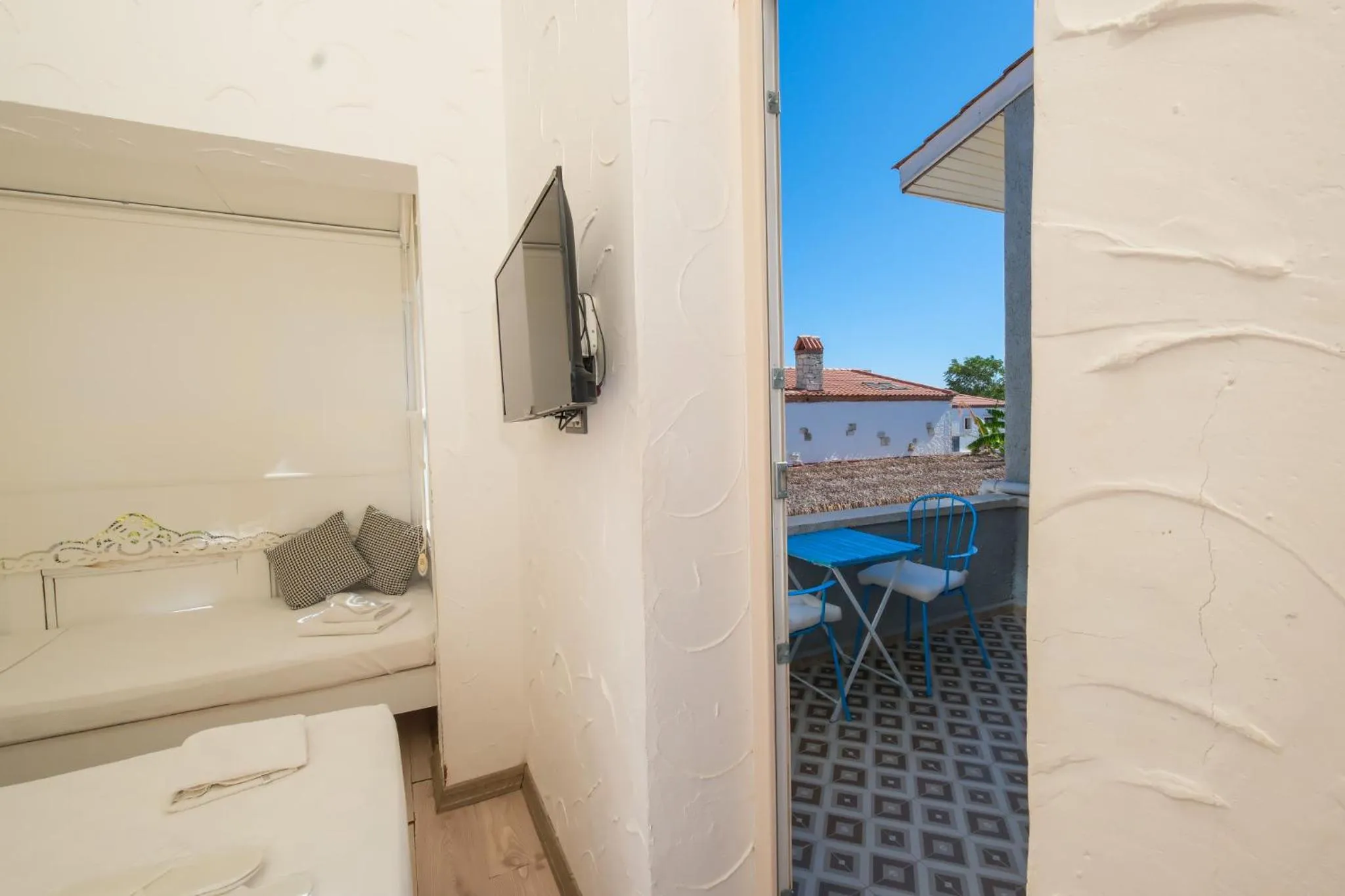 Balcony/Terrace in Kybele Suites Alaçatı