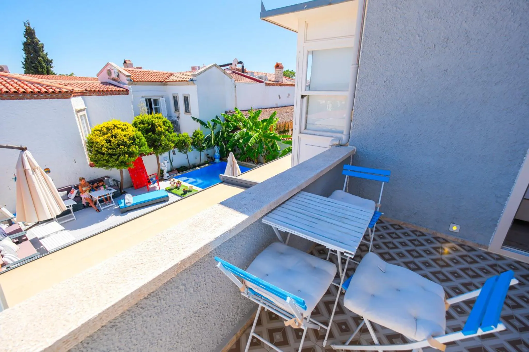 Balcony/Terrace in Kybele Suites Alaçatı