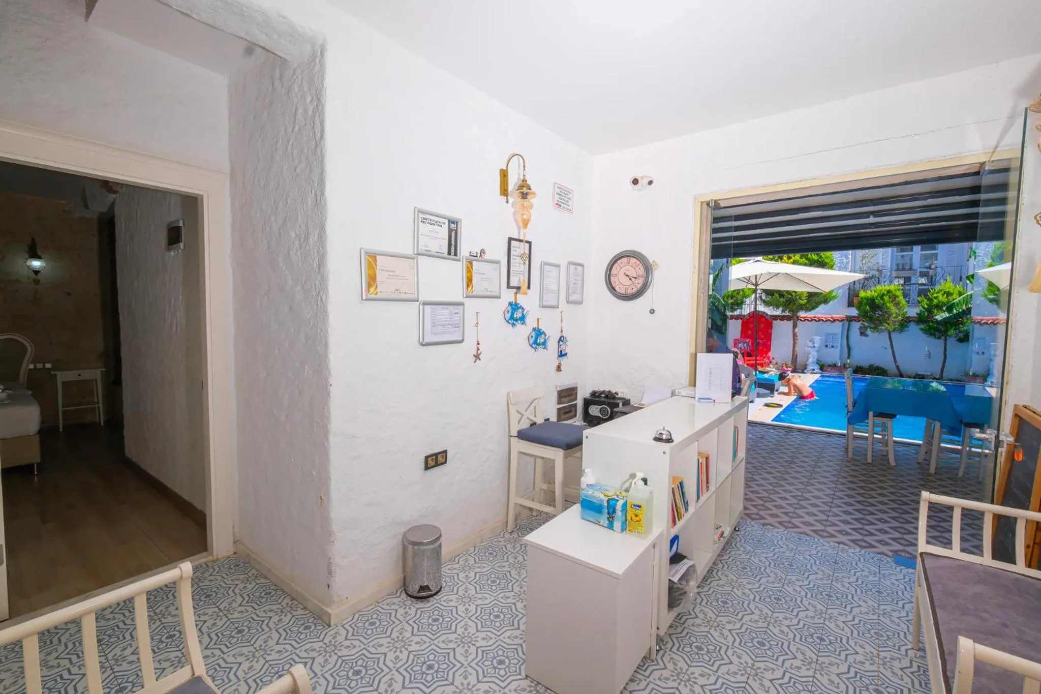 Lobby or reception in Kybele Suites Alaçatı