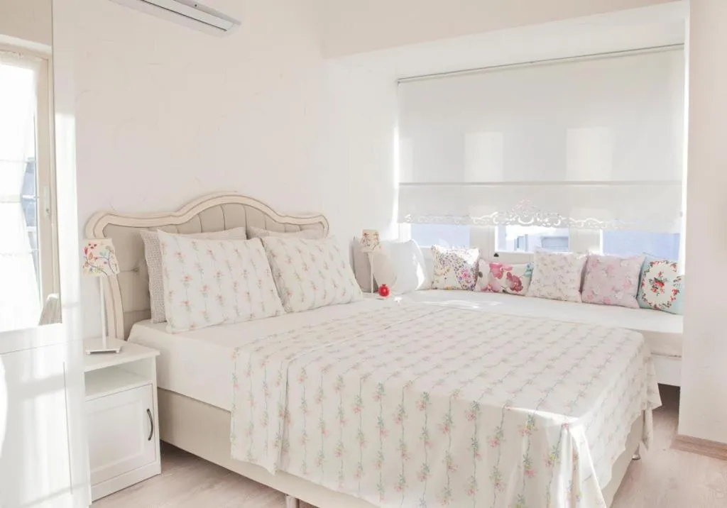 Bed in Kybele Suites Alaçatı