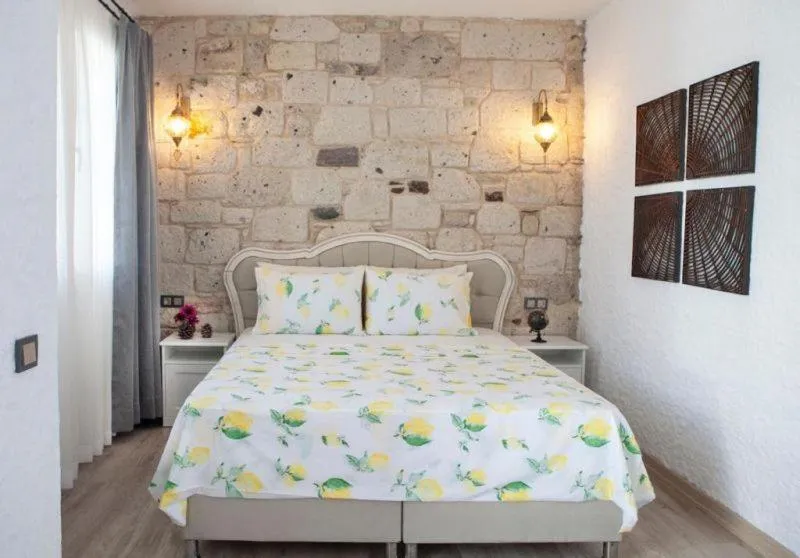 Bed in Kybele Suites Alaçatı