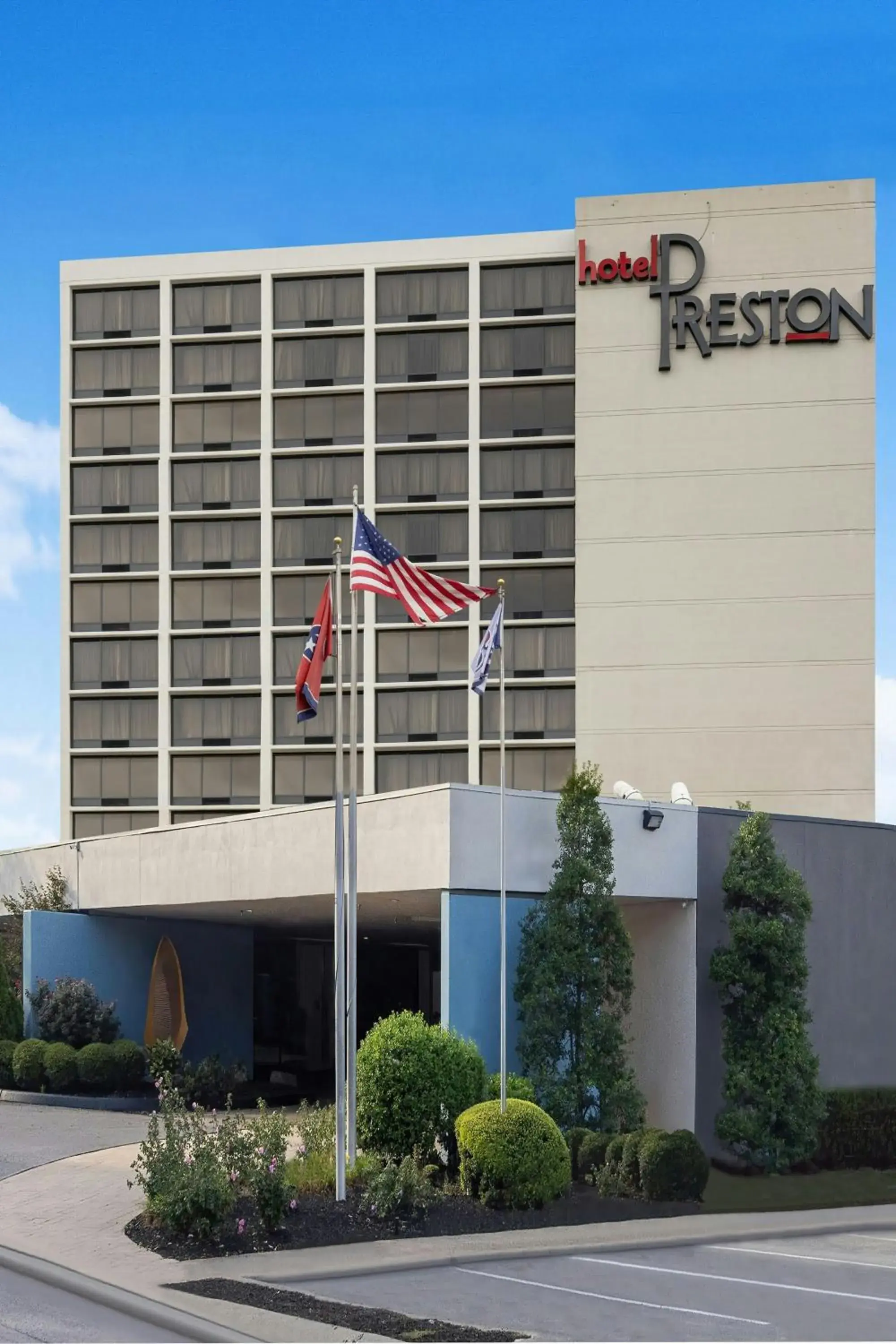 Property building in Hotel Preston Nashville Airport Property building in Hotel Preston Nashville Airport